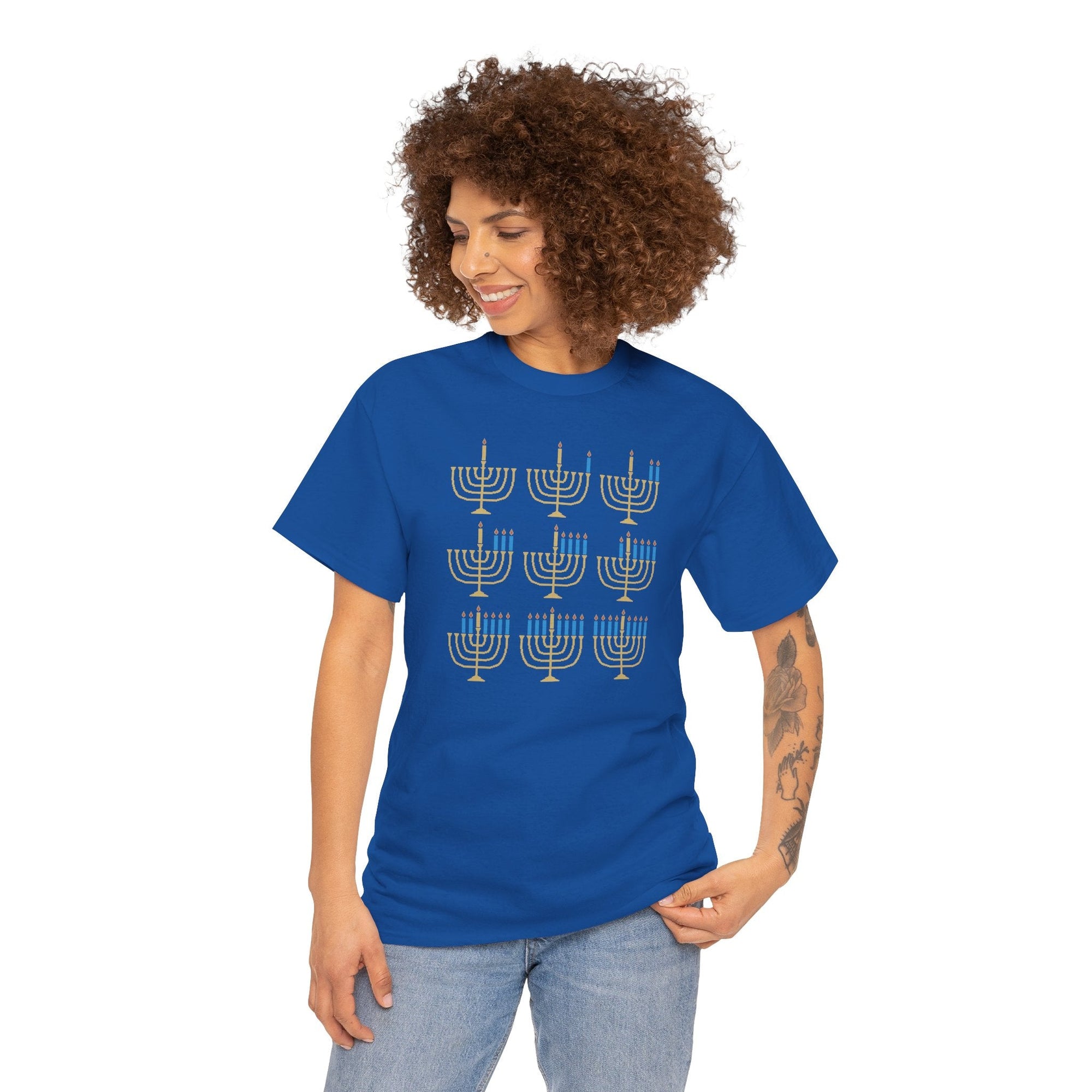 8 Nights Hanukkah T-Shirt - Shop Israel