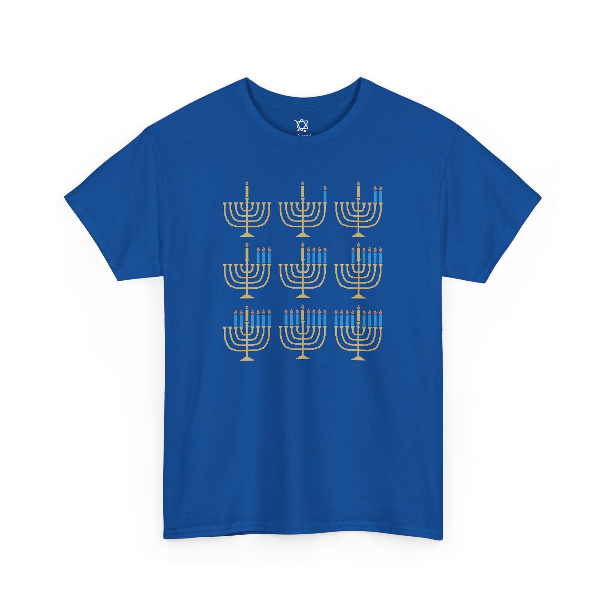 8 Nights Hanukkah T-Shirt - Shop Israel