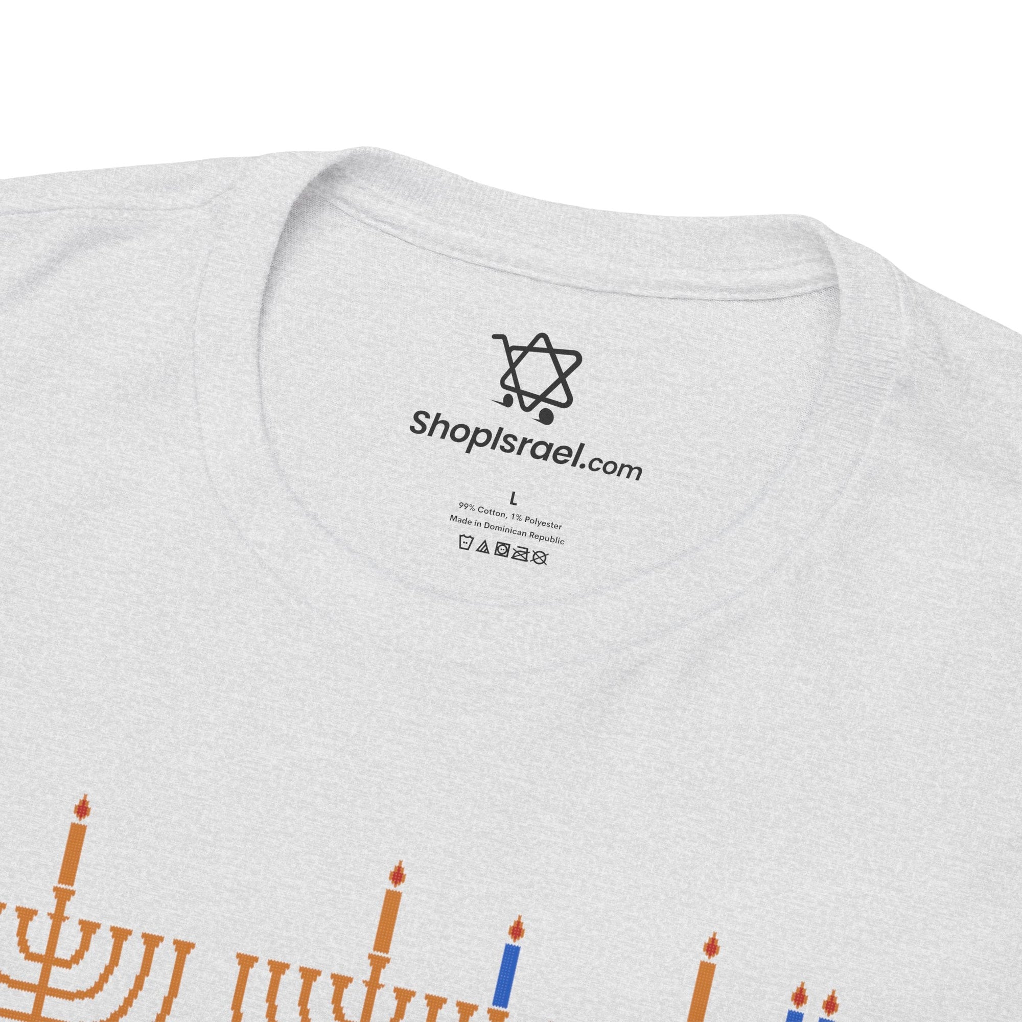 8 Nights Hanukkah T-Shirt - Shop Israel