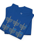 8 Nights Hanukkah T-Shirt - Shop Israel