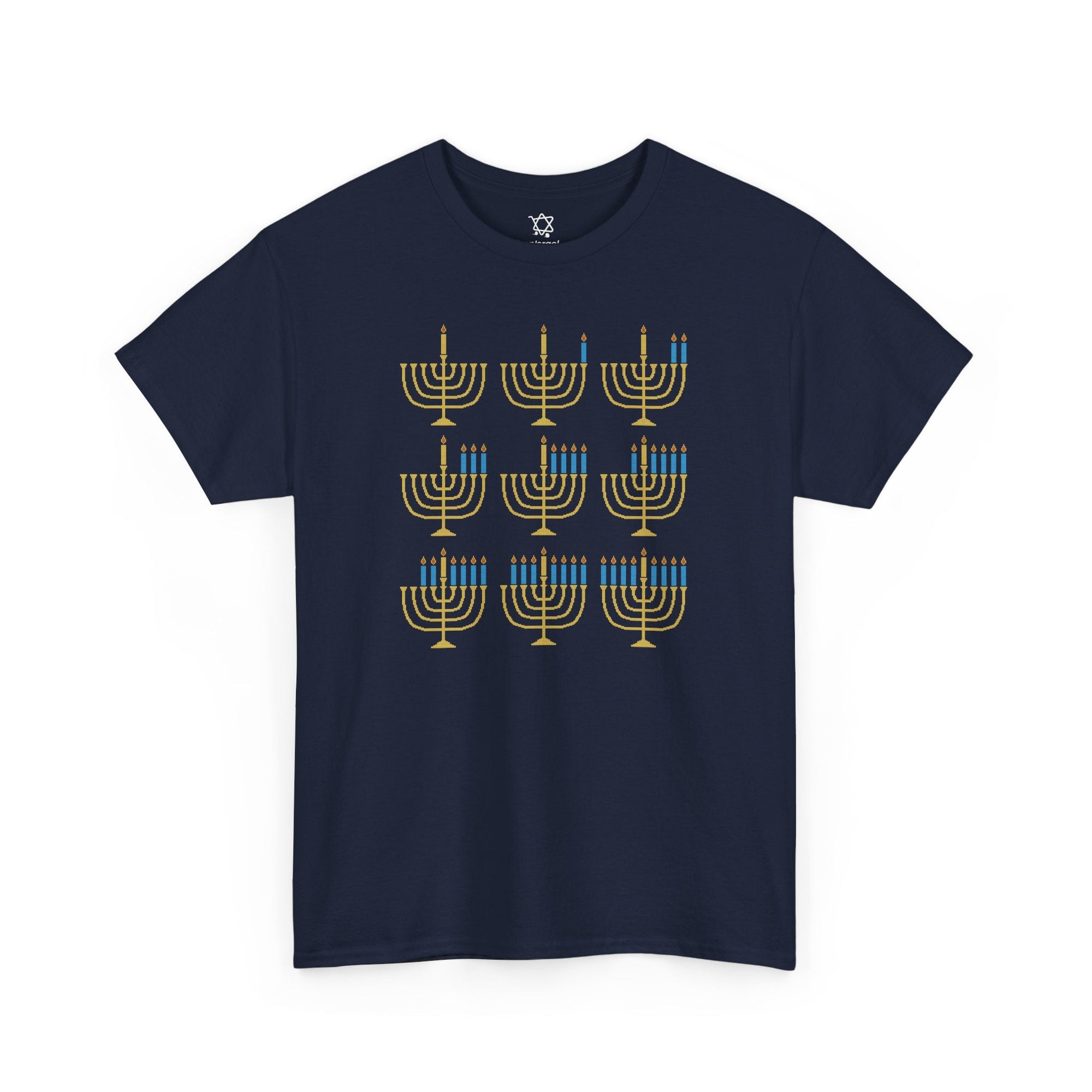 8 Nights Hanukkah T-Shirt - Shop Israel