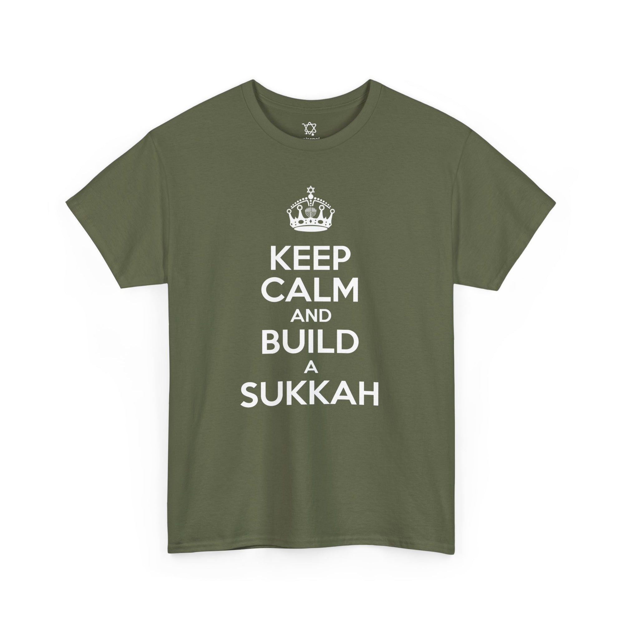 Keep Calm and Build a Sukkah T-Shirt - Shop Israel