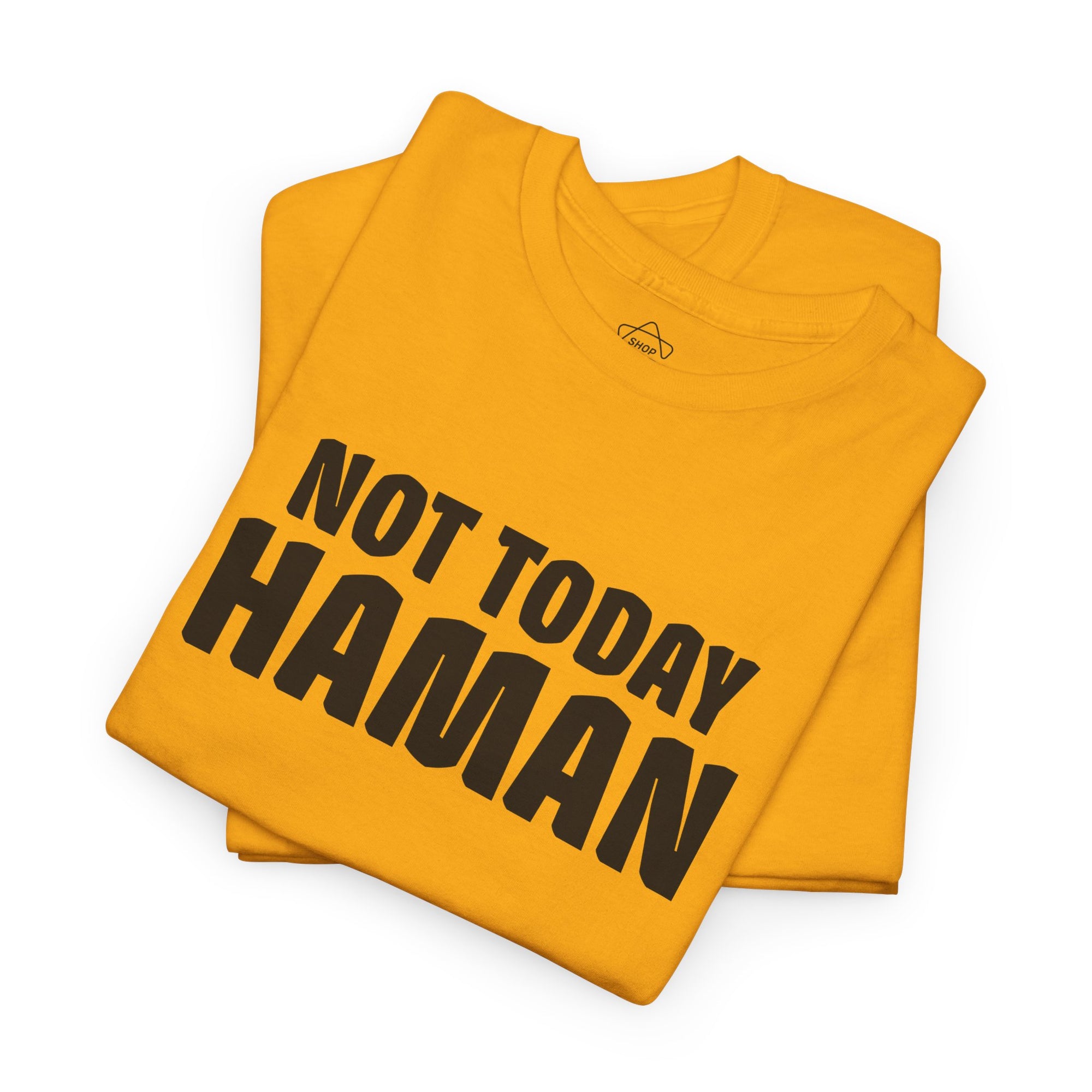 &quot;Not Today Haman&quot; Purim T-Shirt