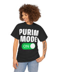 "Purim Mode On" T-Shirt - Shop Israel