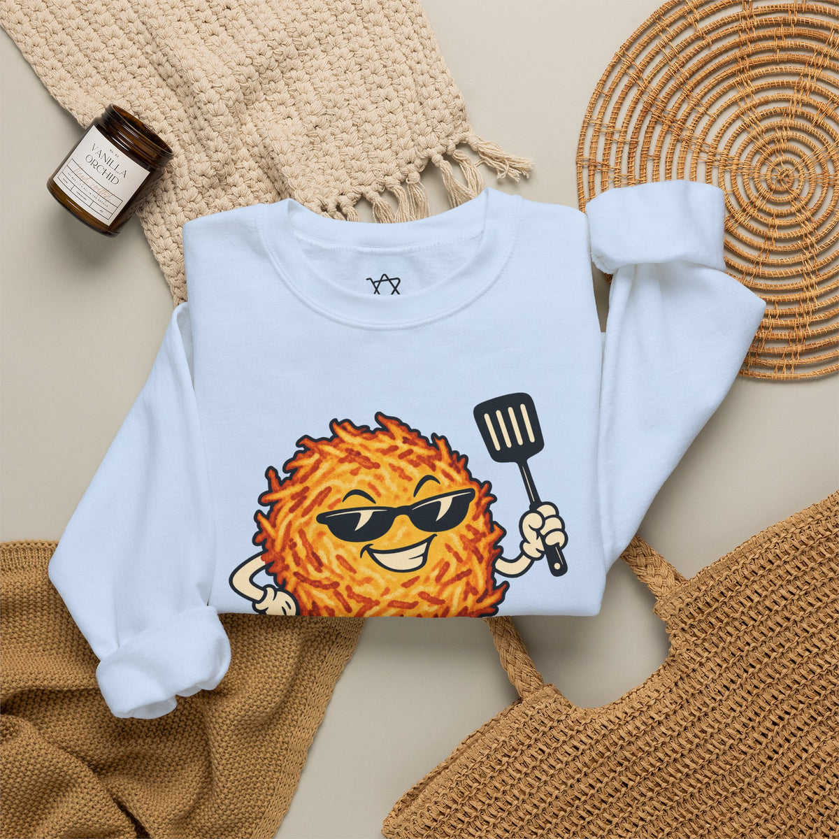 Latke Late Than Never Sweatshirt - Shop Israel