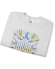 Artistic Menorah Hanukkah Sweater