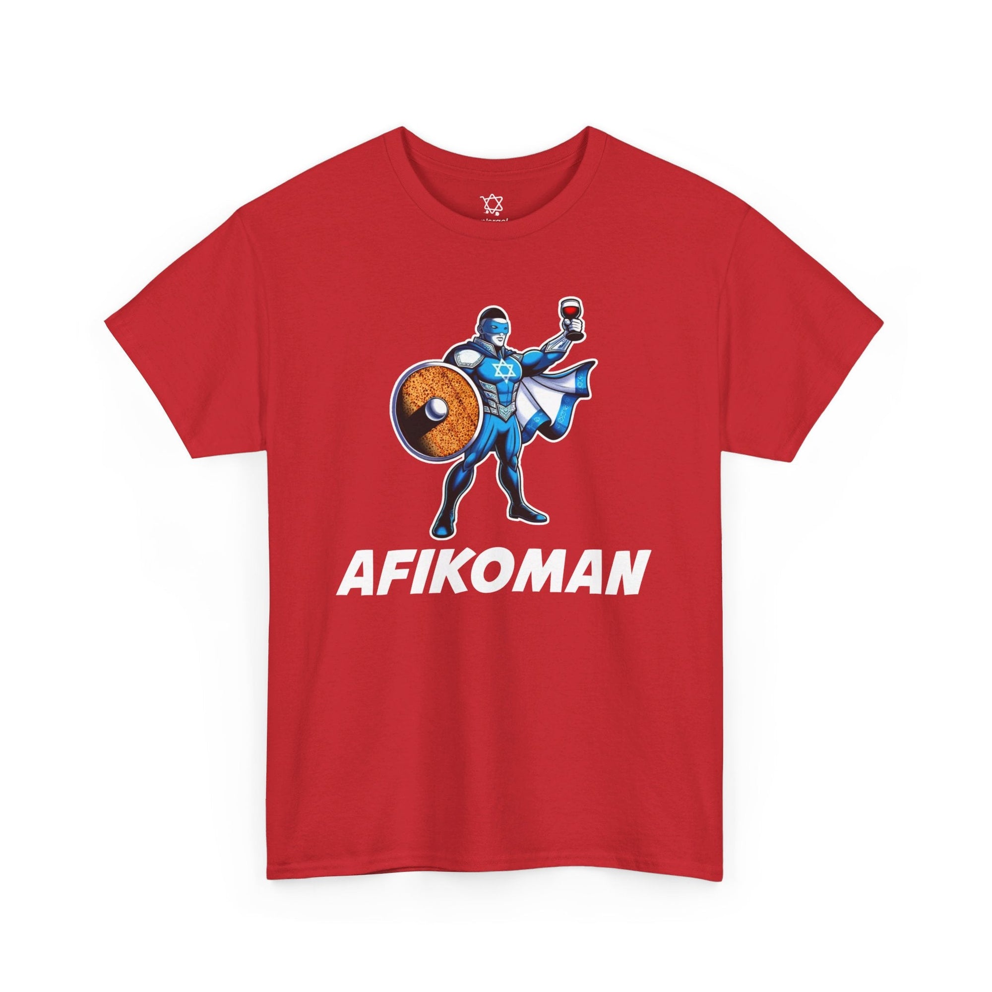 Afikoman Superhero Passover T - Shirt - Shop Israel