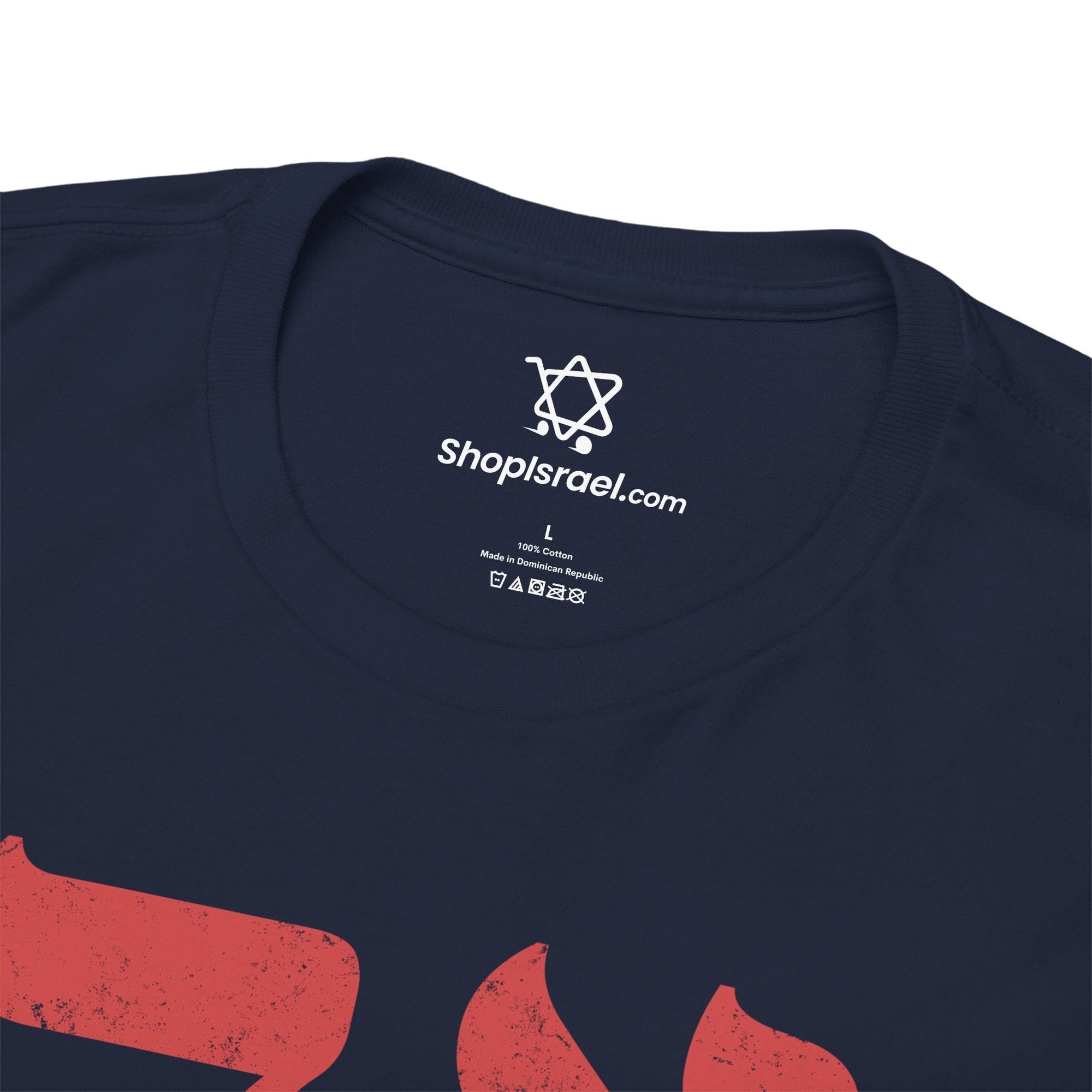 Ahava Hebrew T-Shirt - Shop Israel