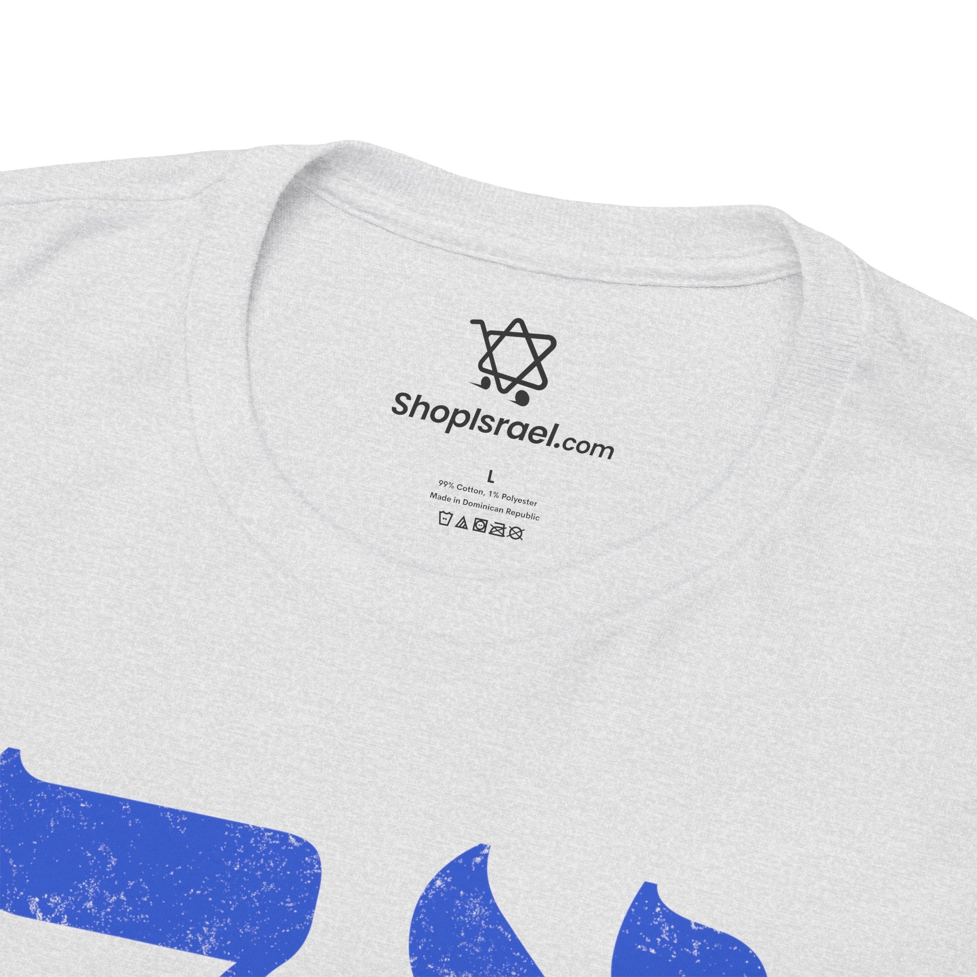 Ahava Hebrew T-Shirt - Shop Israel