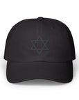 All Black Star of David Classic Hat - Shop Israel