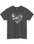 Am Yisrael Chai Heart T-Shirt - Shop Israel