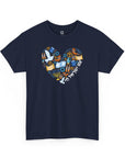 Am Yisrael Chai Heart T-Shirt - Shop Israel