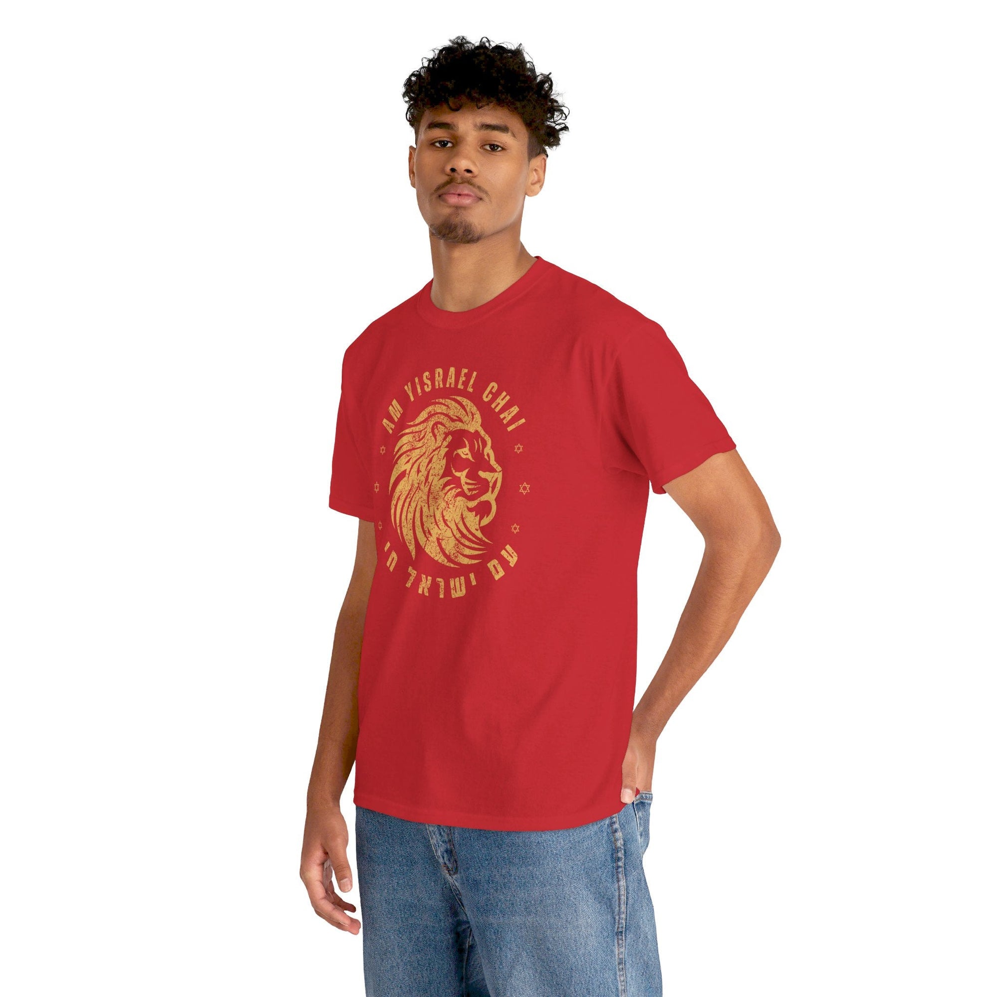 Am Yisrael Chai Lion T - Shirt - Shop Israel