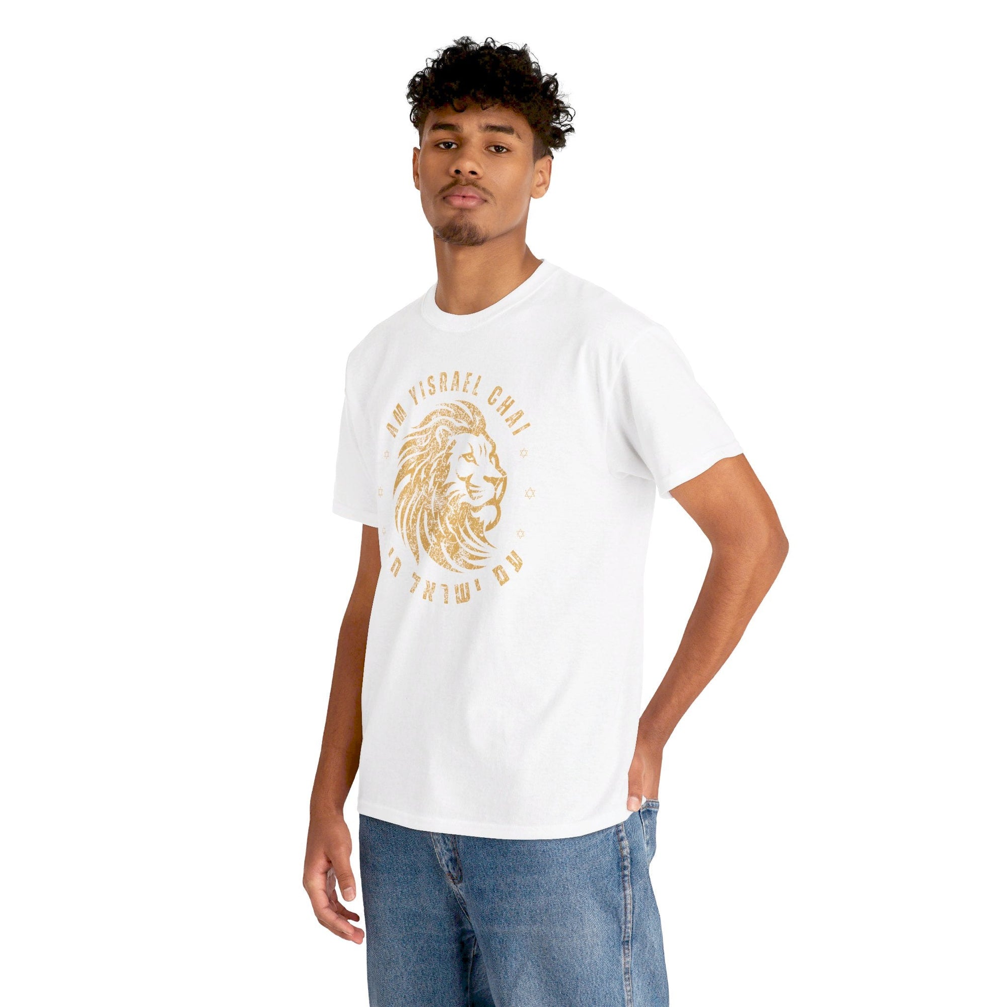 Am Yisrael Chai Lion T - Shirt - Shop Israel