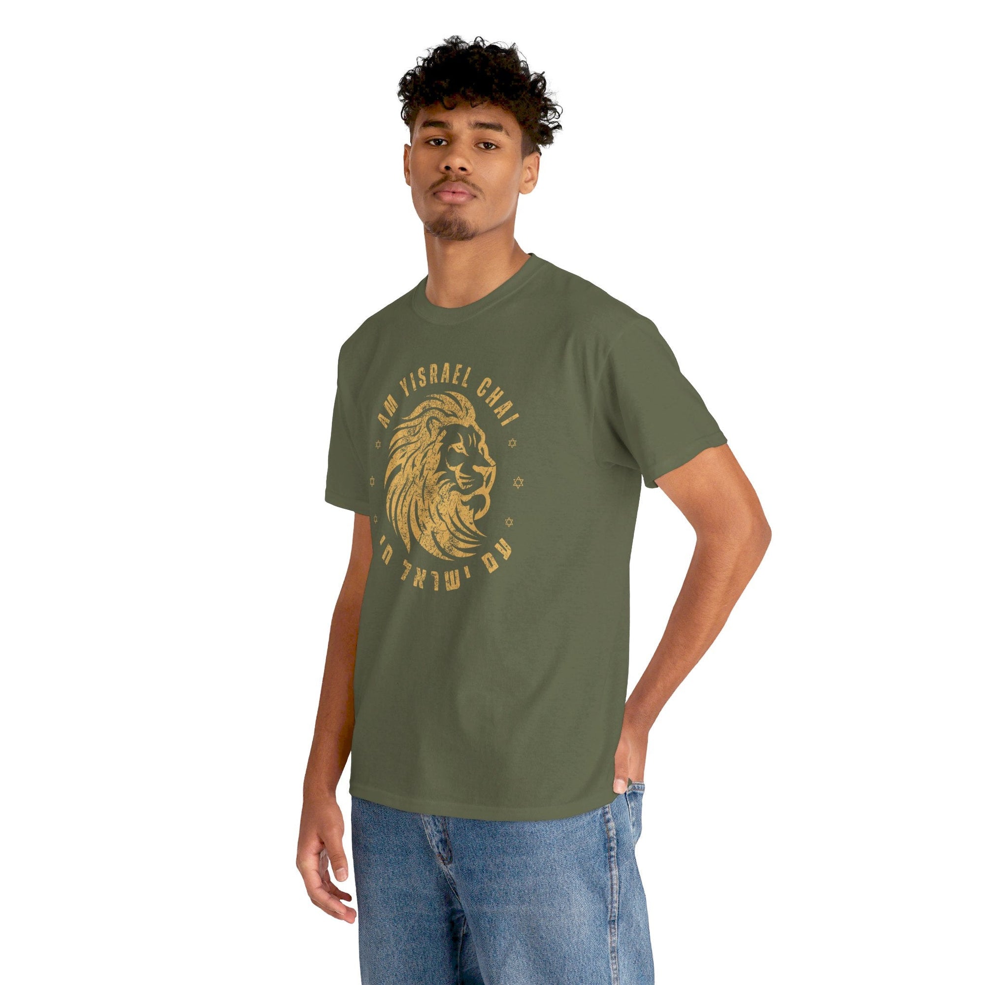 Am Yisrael Chai Lion T - Shirt - Shop Israel