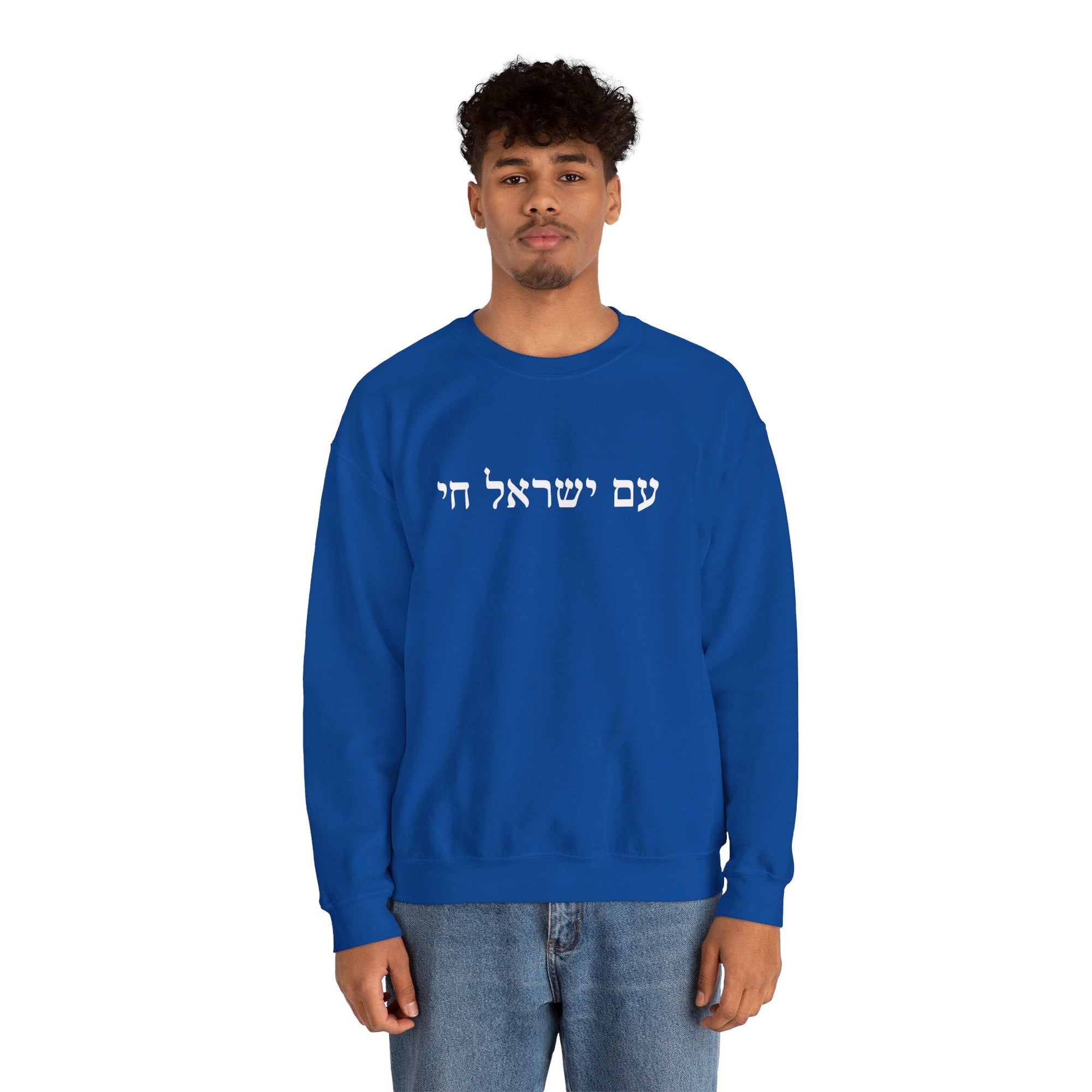 Am Yisrael Chai Sweatshirt - Shop Israel