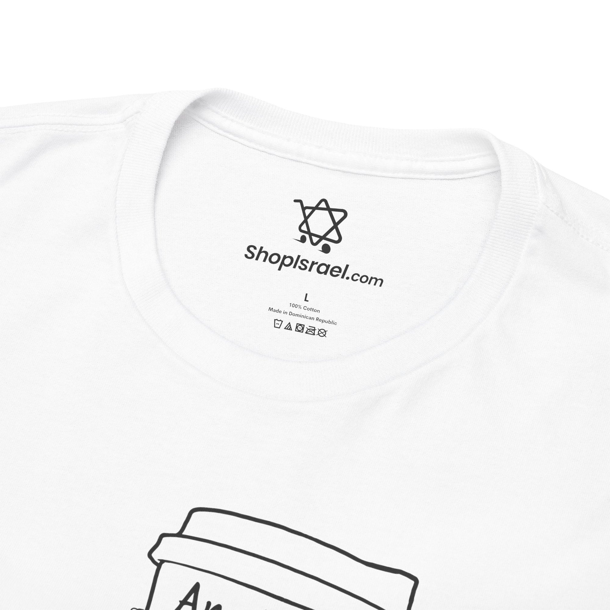 Am Yisrael Chai Tea T-Shirt - Shop Israel