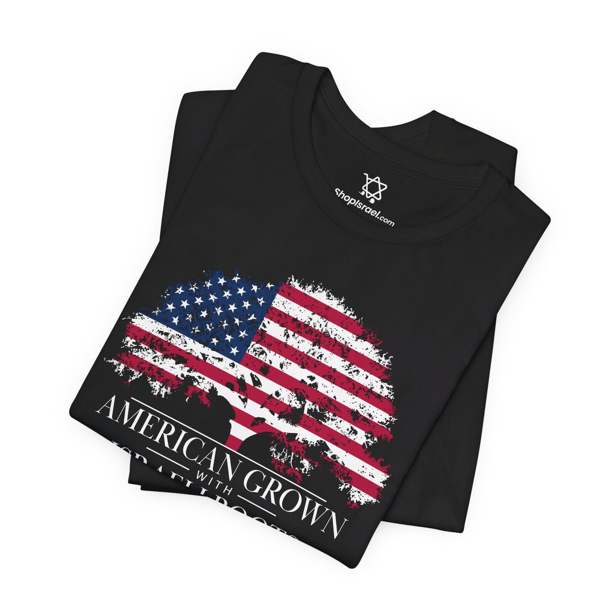 American Grown with Israeli Roots T-Shirt - Shop Israel