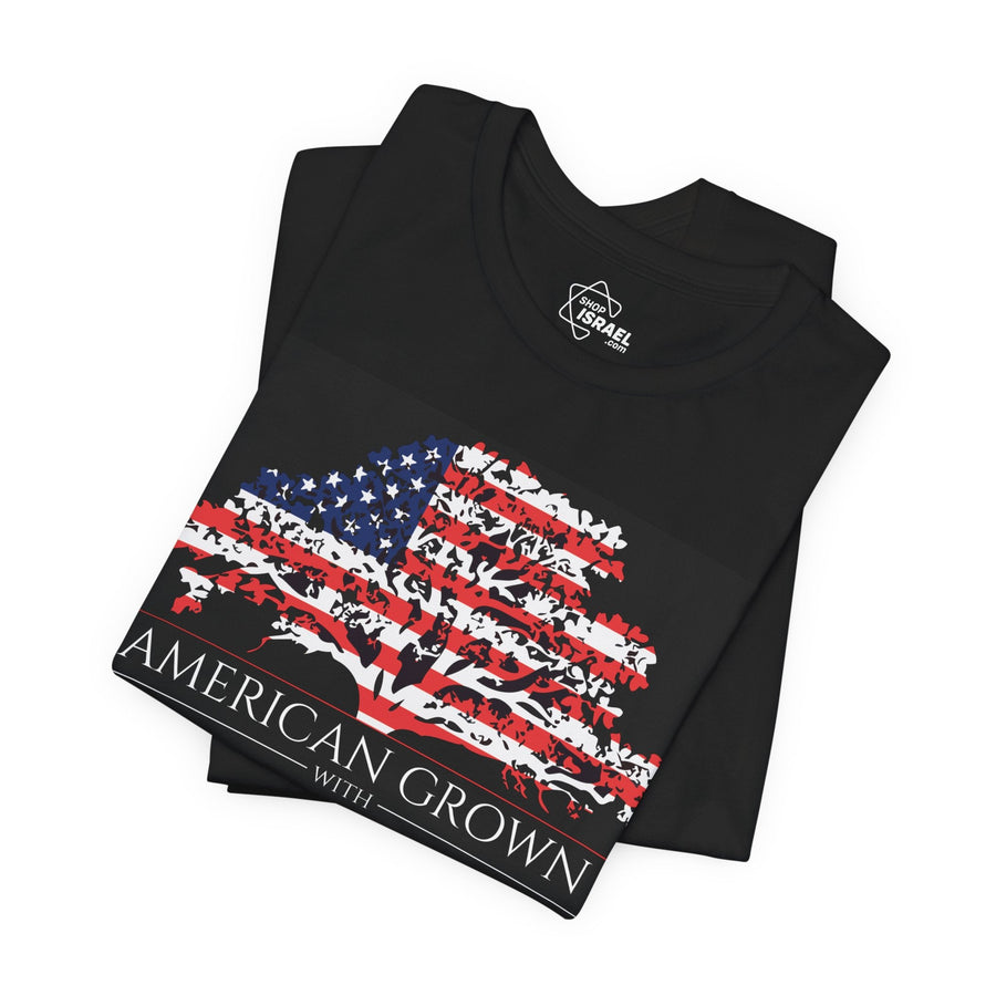 American Grown with Israeli Roots T-Shirt - Shop Israel