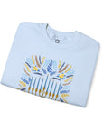 Artistic Menorah Hanukkah Sweater - Shop Israel