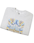 Artistic Menorah Hanukkah Sweater - Shop Israel