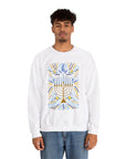 Artistic Menorah Hanukkah Sweater - Shop Israel