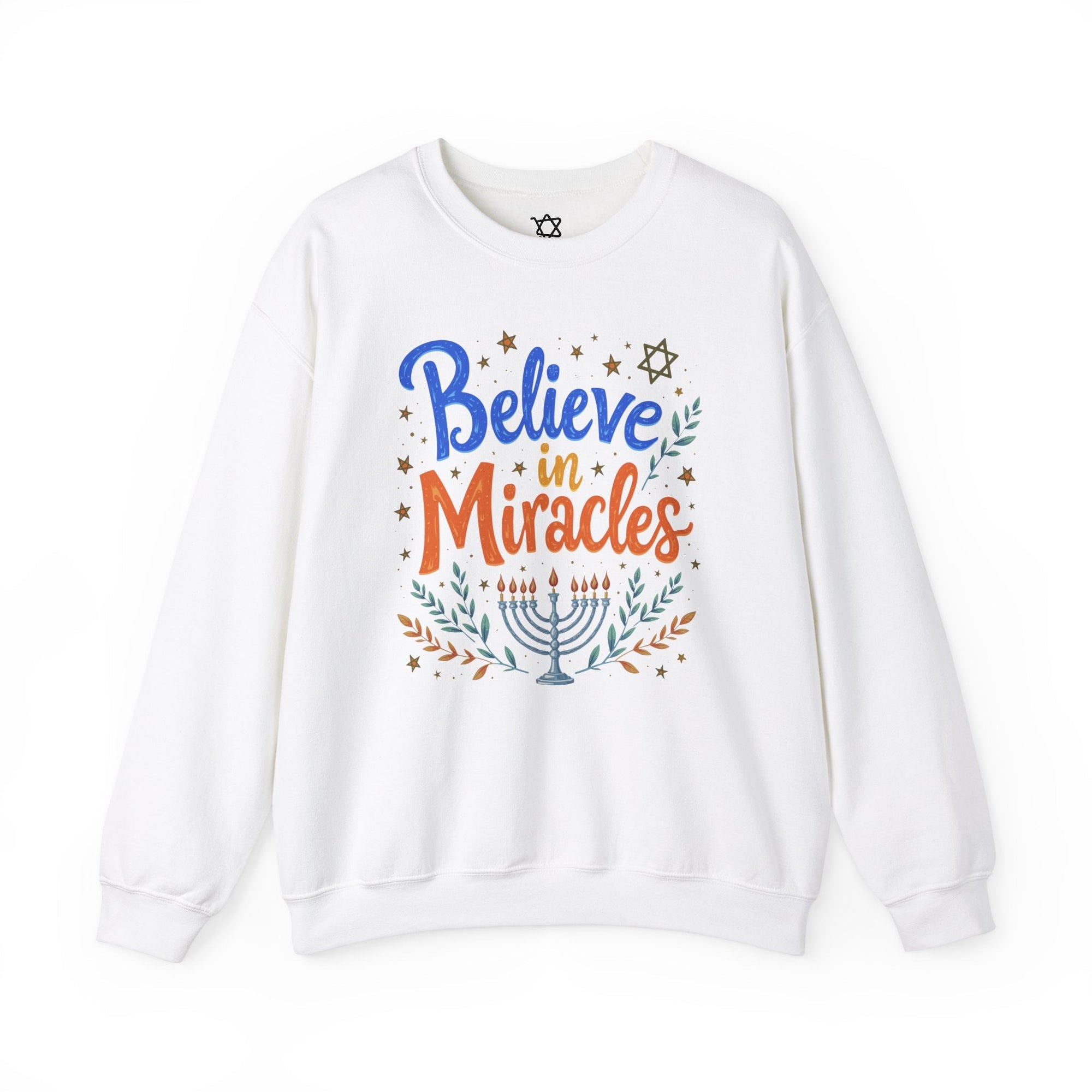 Believe in Miracles Hanukkah Sweater - Shop Israel