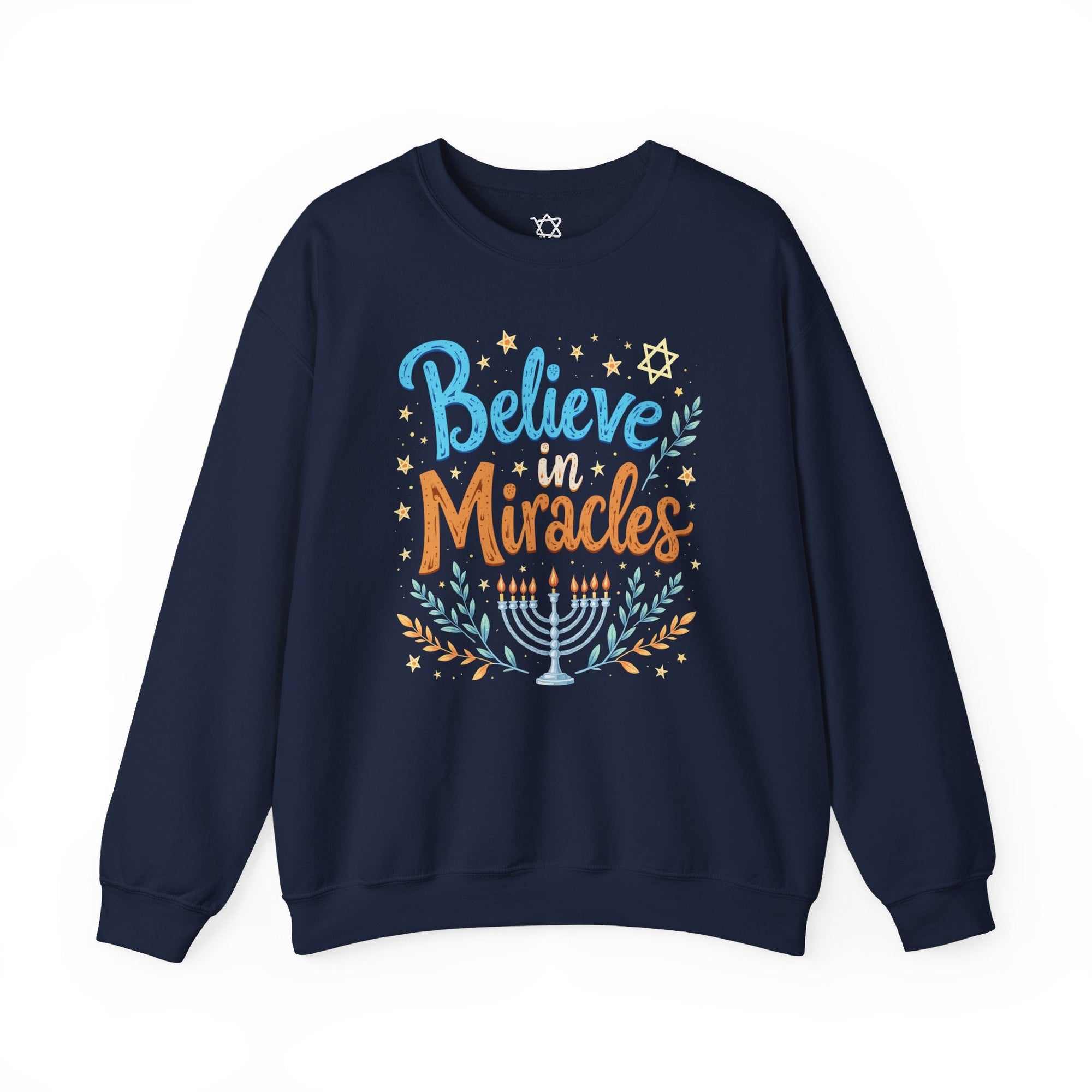 Believe in Miracles Hanukkah Sweater - Shop Israel