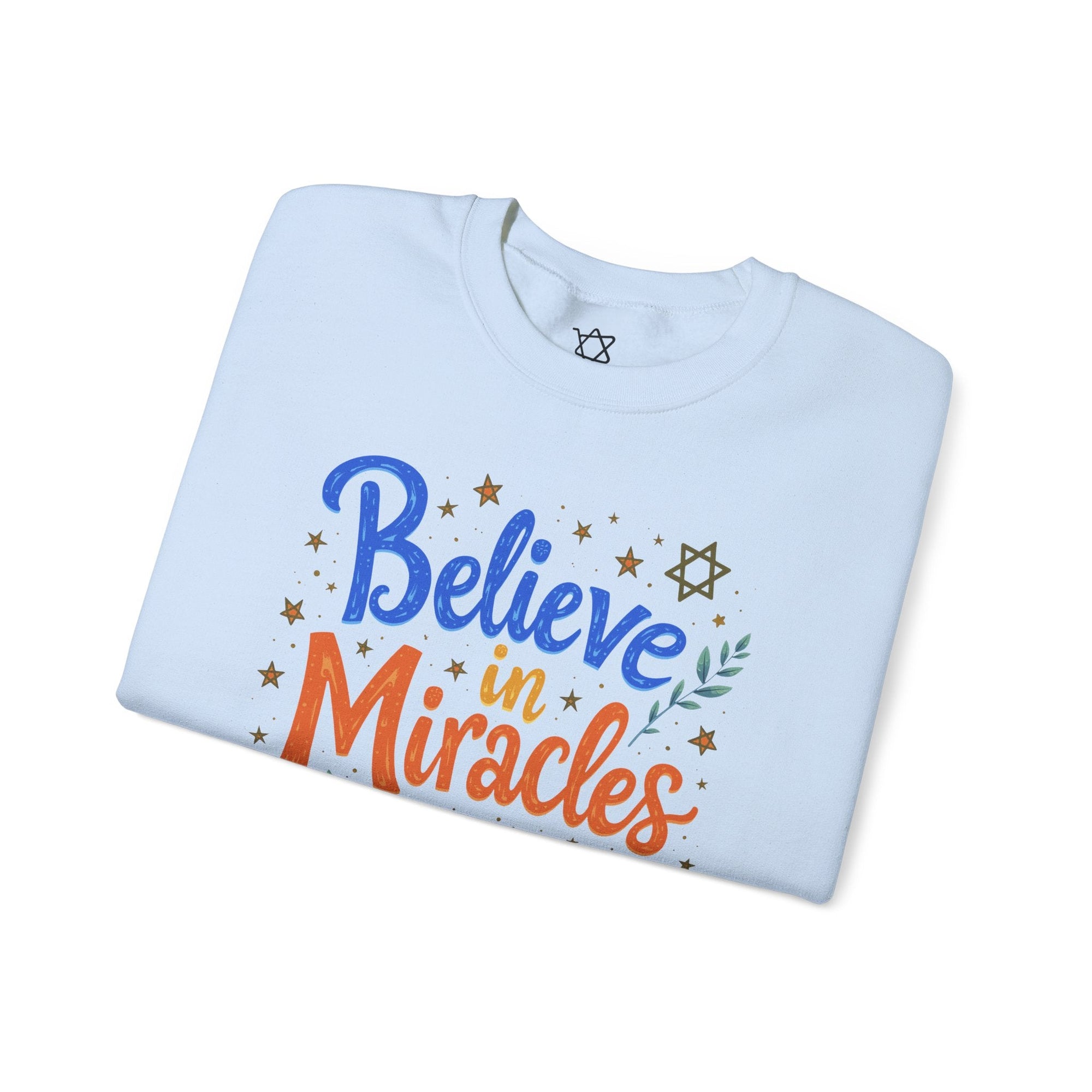 Believe in Miracles Hanukkah Sweater - Shop Israel