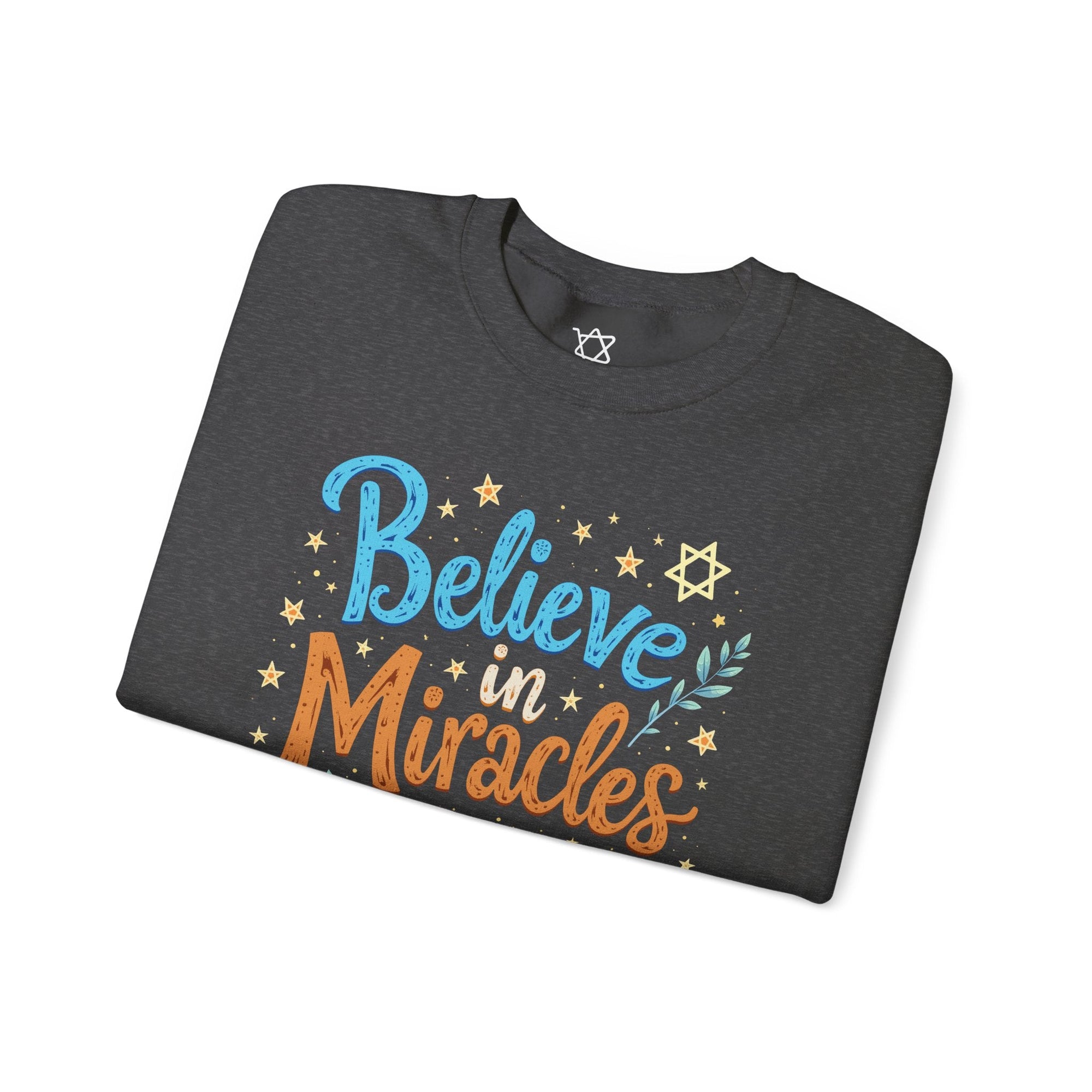 Believe in Miracles Hanukkah Sweater - Shop Israel