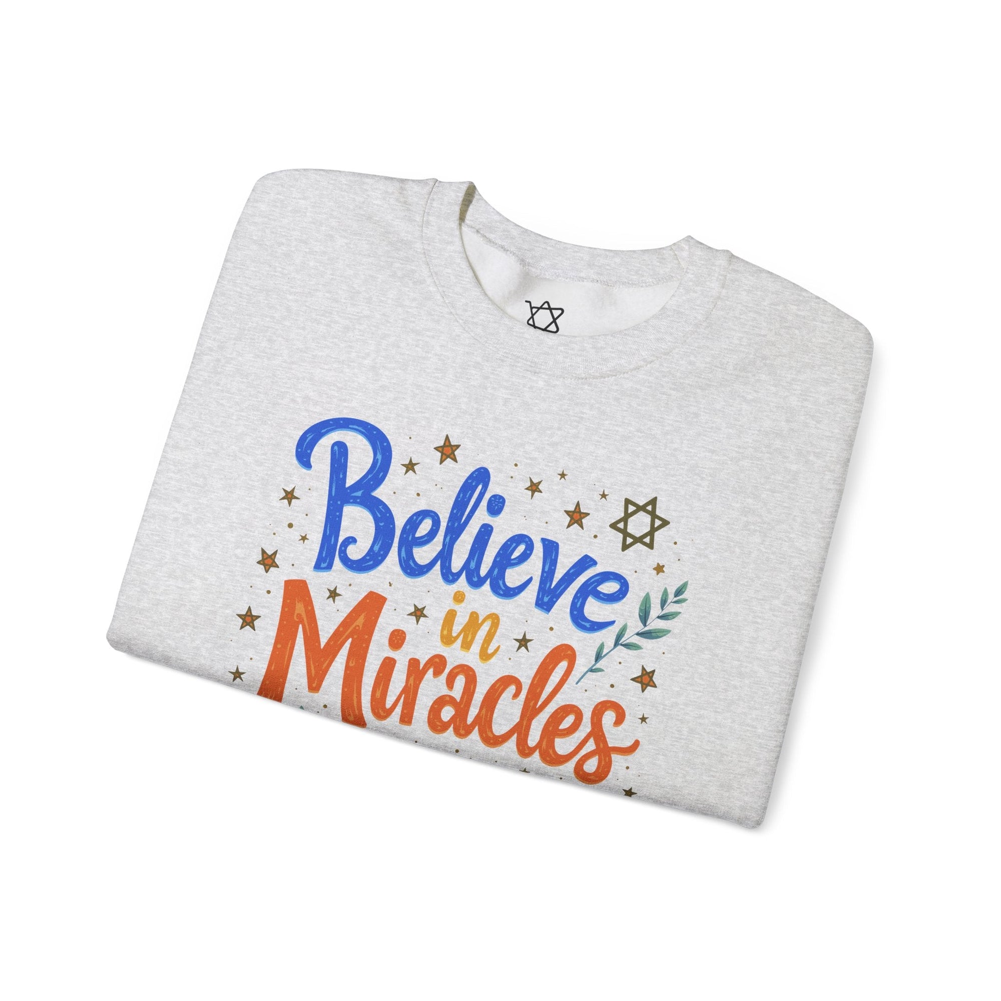 Believe in Miracles Hanukkah Sweater - Shop Israel