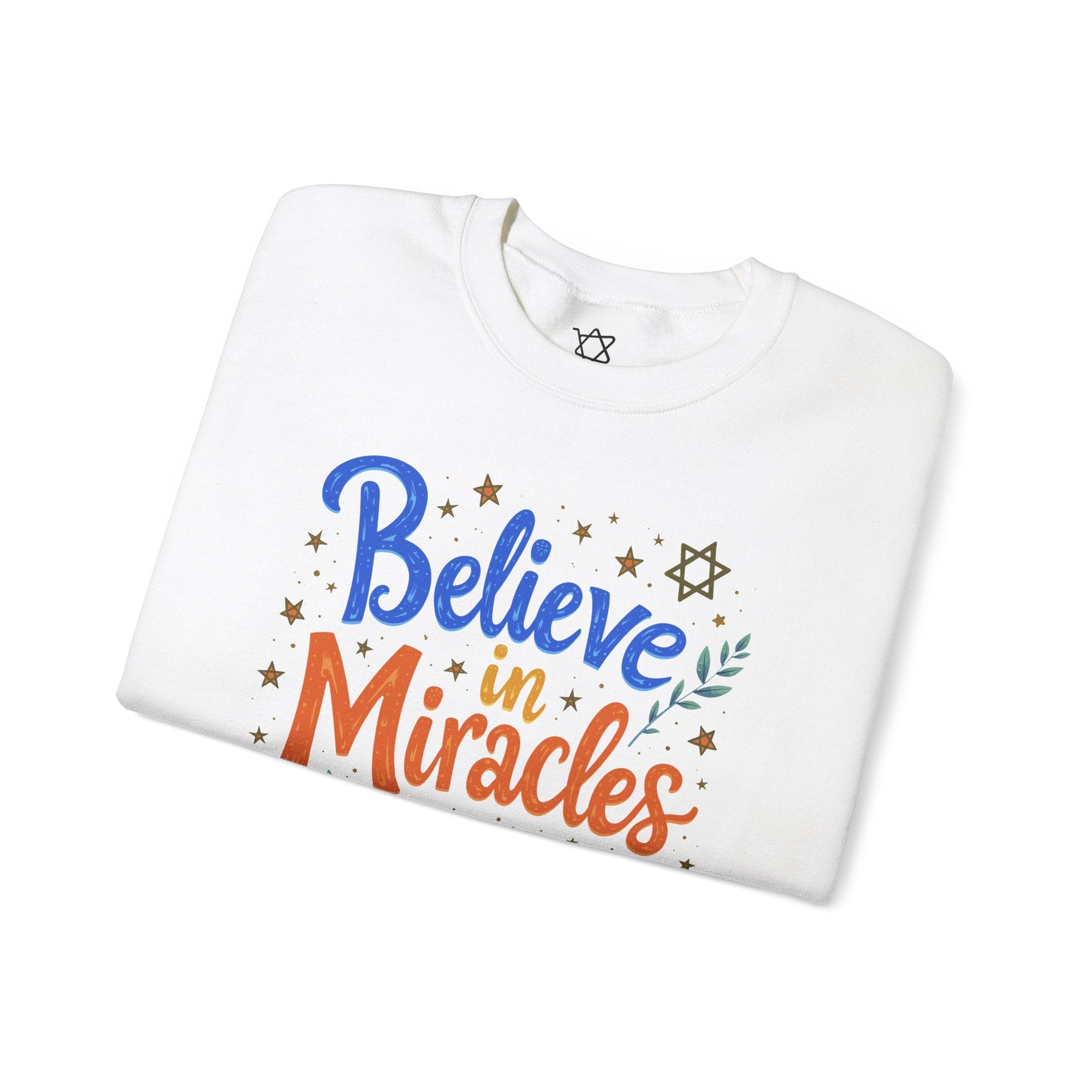 Believe in Miracles Hanukkah Sweater - Shop Israel