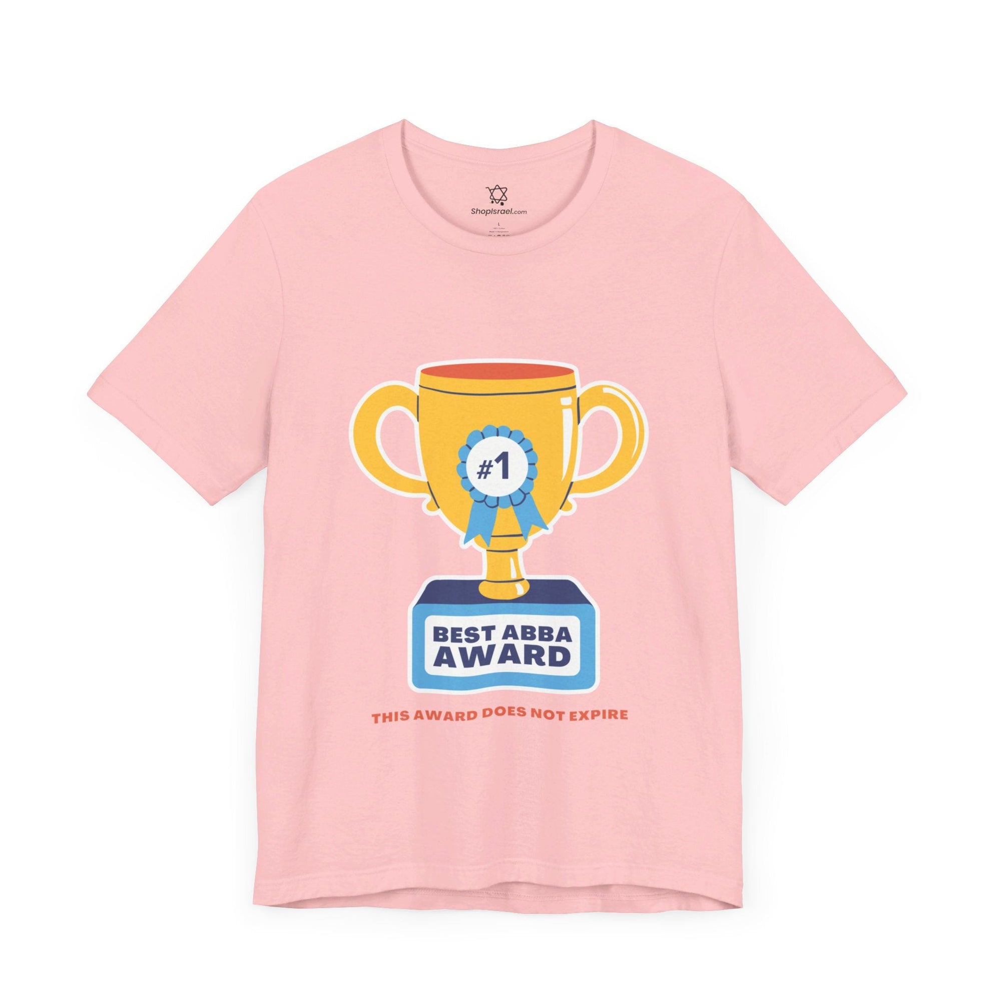 Best Abba Award T - Shirt - Shop Israel