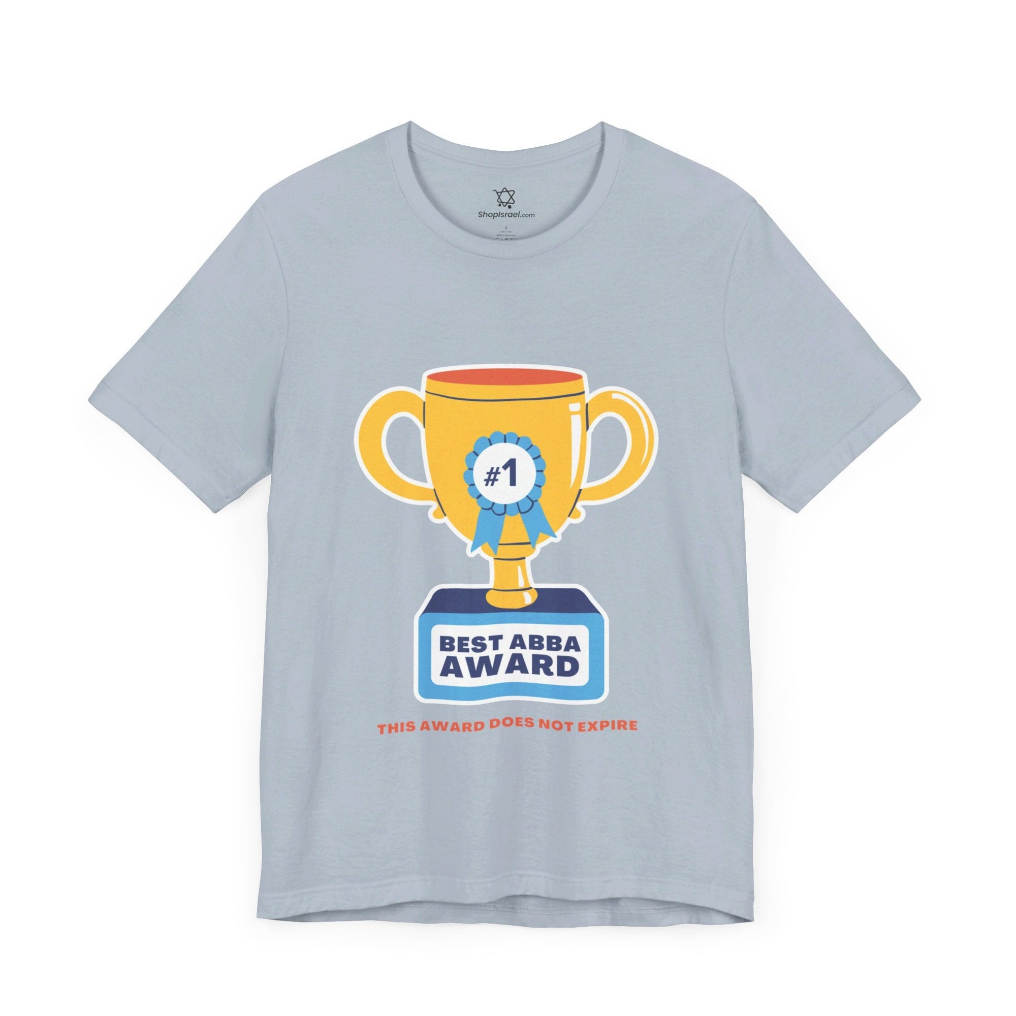 Best Abba Award T - Shirt - Shop Israel