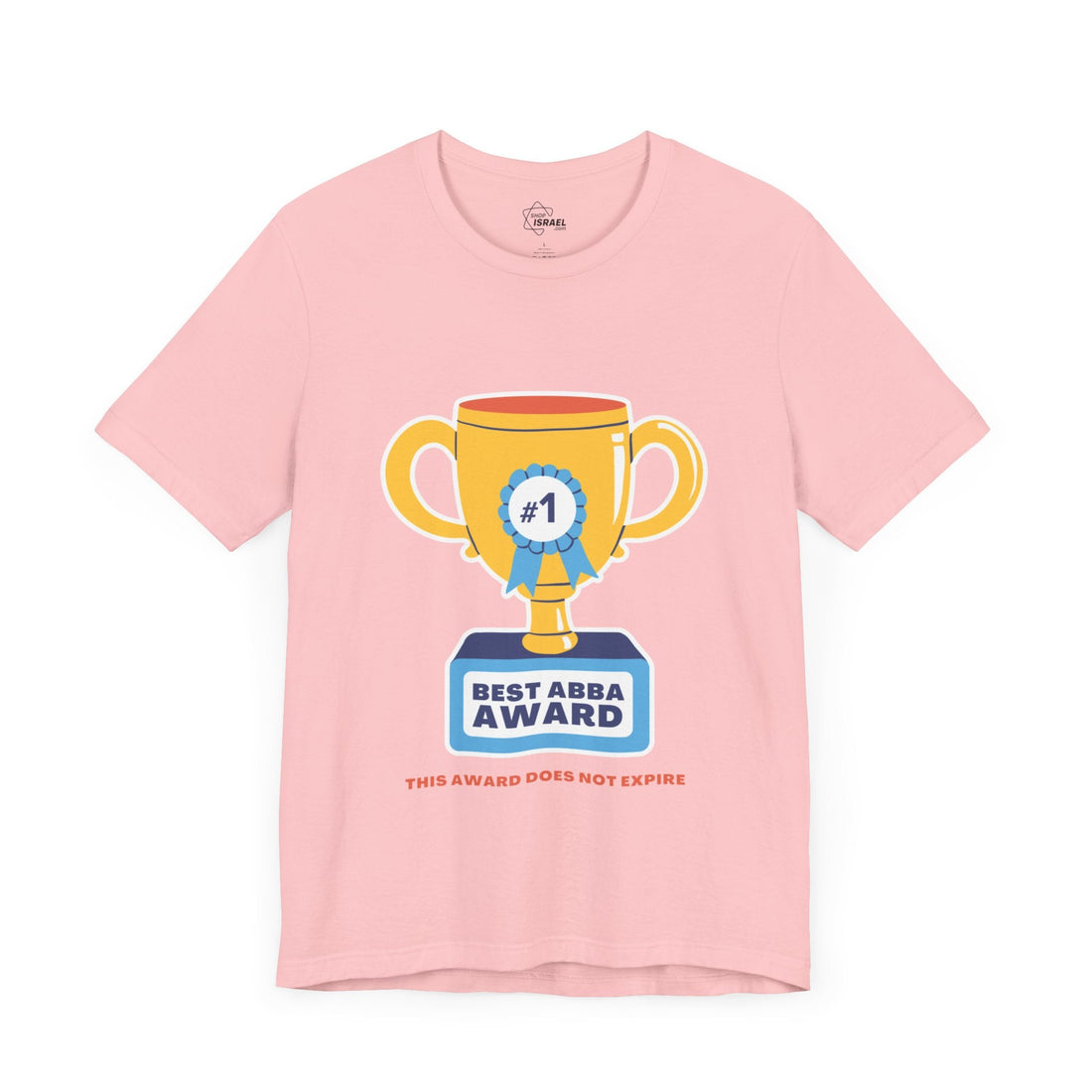 Best Abba Award T-Shirt - Shop Israel