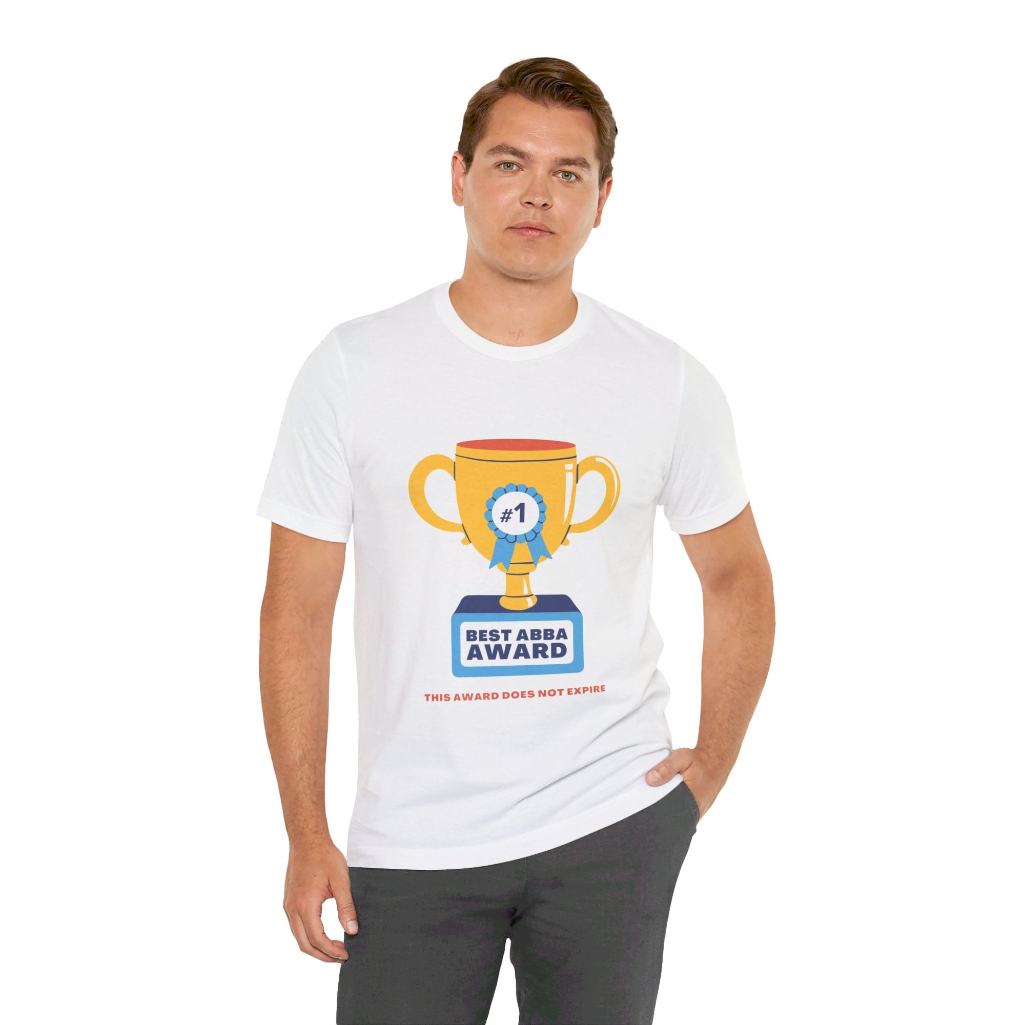 Best Abba Award T - Shirt - Shop Israel