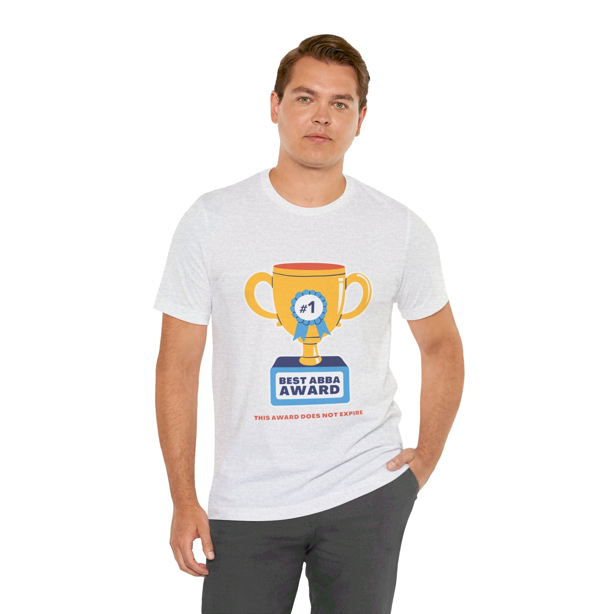 Best Abba Award T - Shirt - Shop Israel