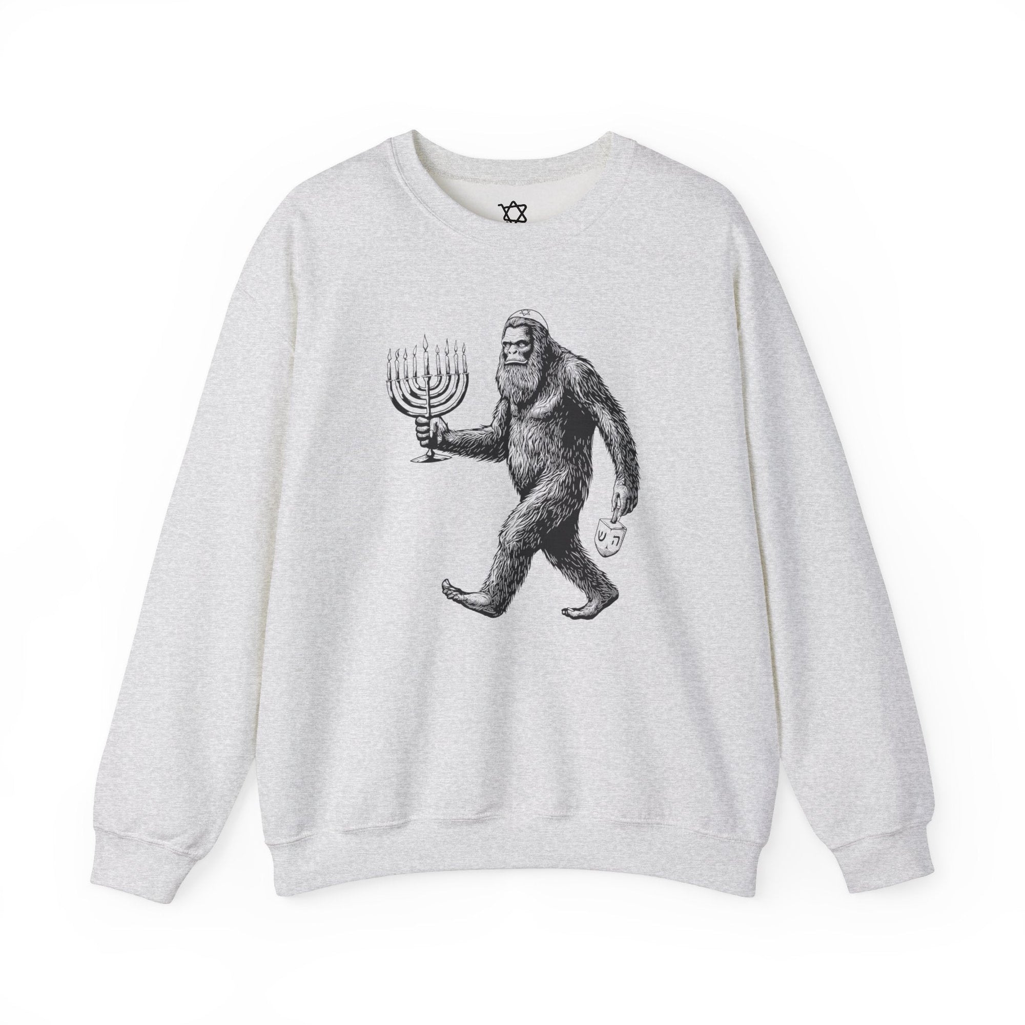 Bigfoot Yeti Hanukkah Sweater - Shop Israel