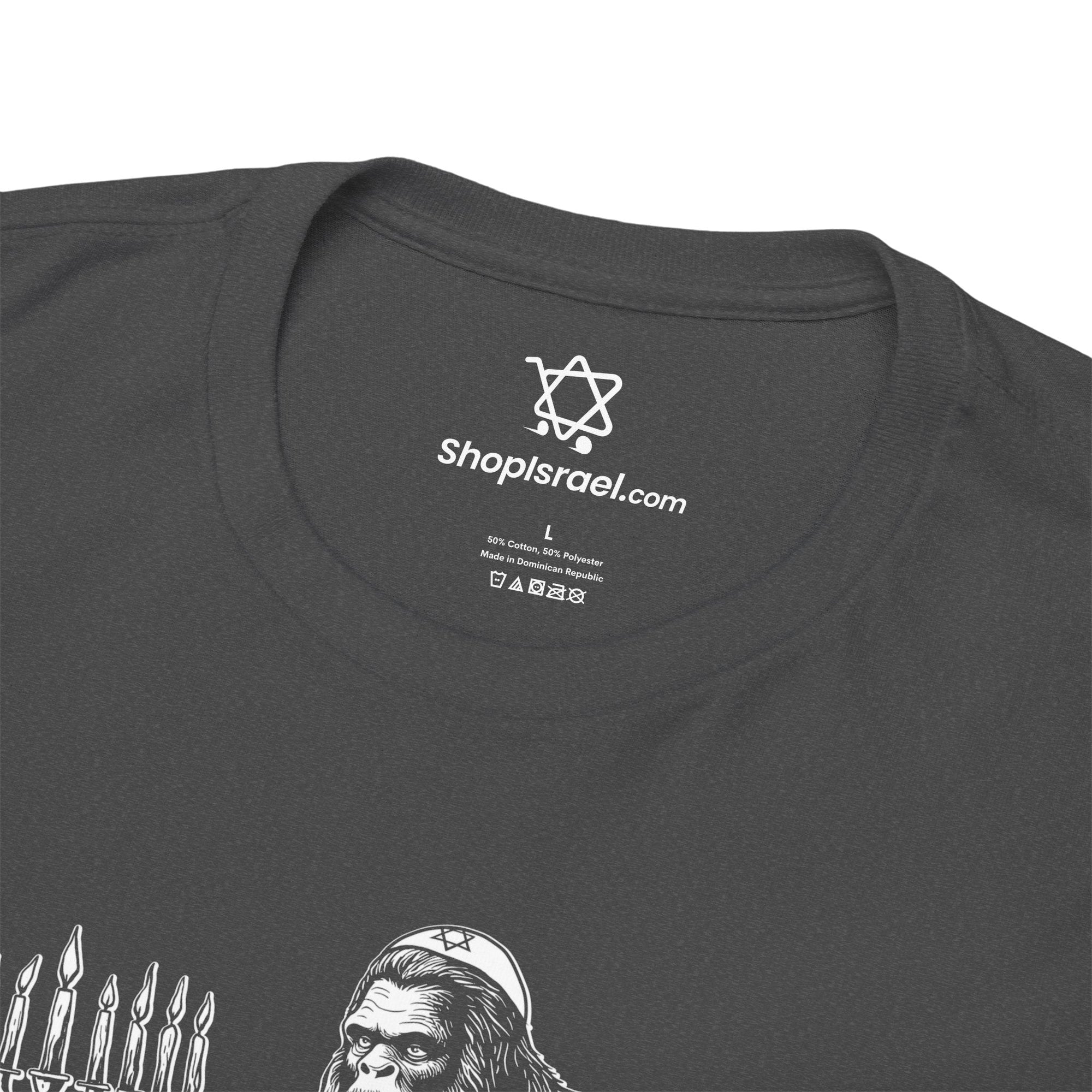 Bigfoot Yeti Hanukkah T-Shirt - Shop Israel