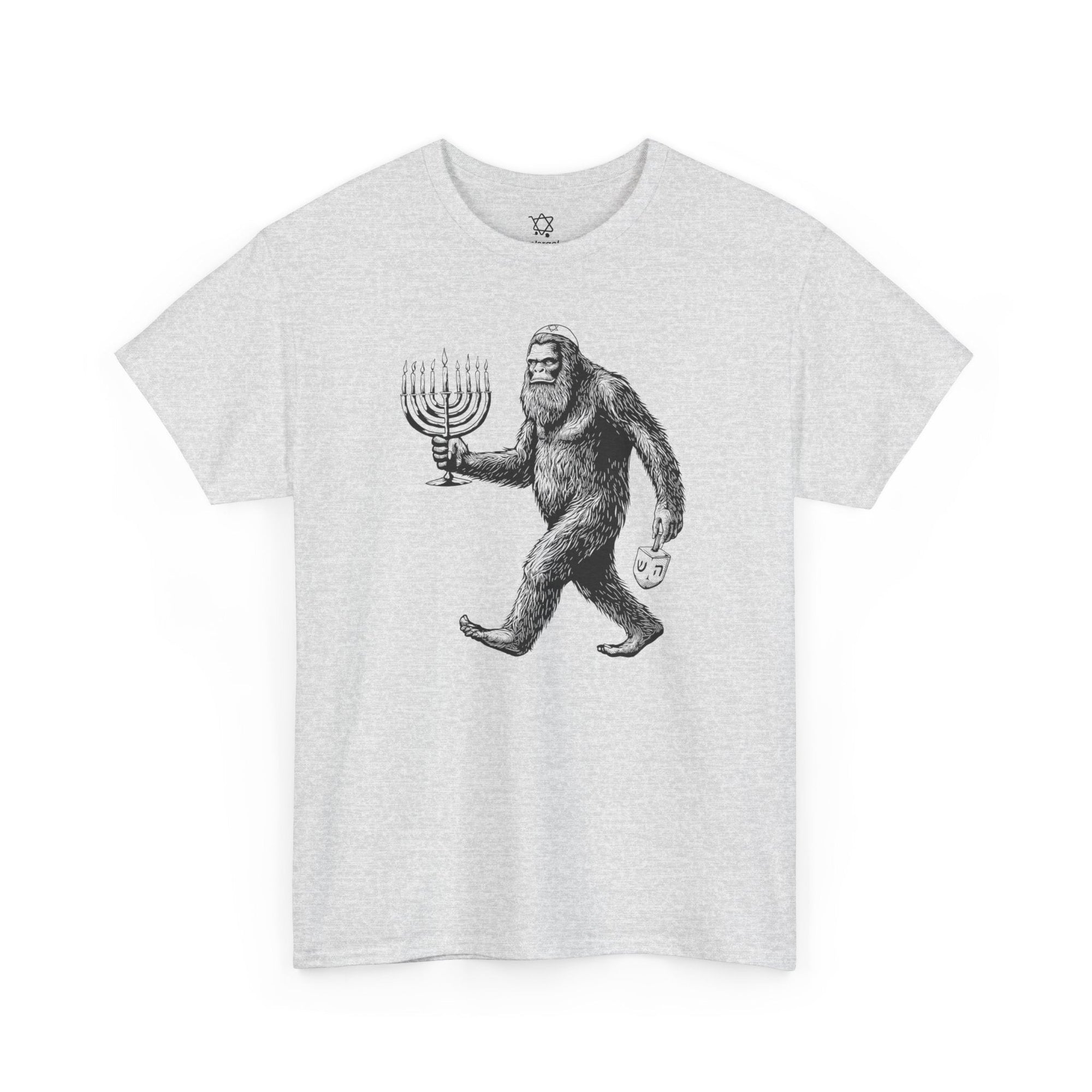 Bigfoot Yeti Hanukkah T-Shirt - Shop Israel