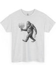 Bigfoot Yeti Hanukkah T-Shirt - Shop Israel