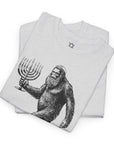 Bigfoot Yeti Hanukkah T-Shirt - Shop Israel