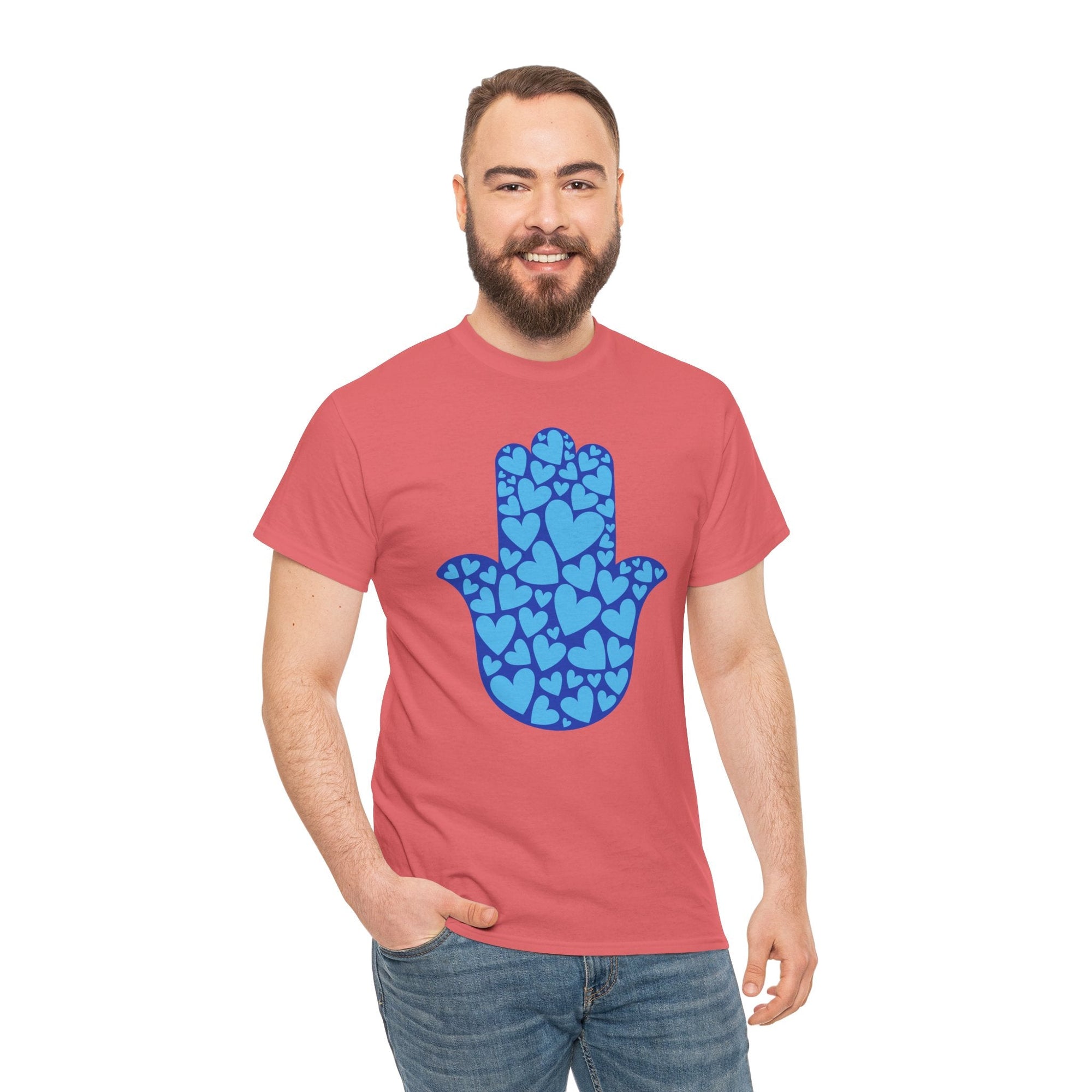Blue Hamsa T-Shirt - Shop Israel