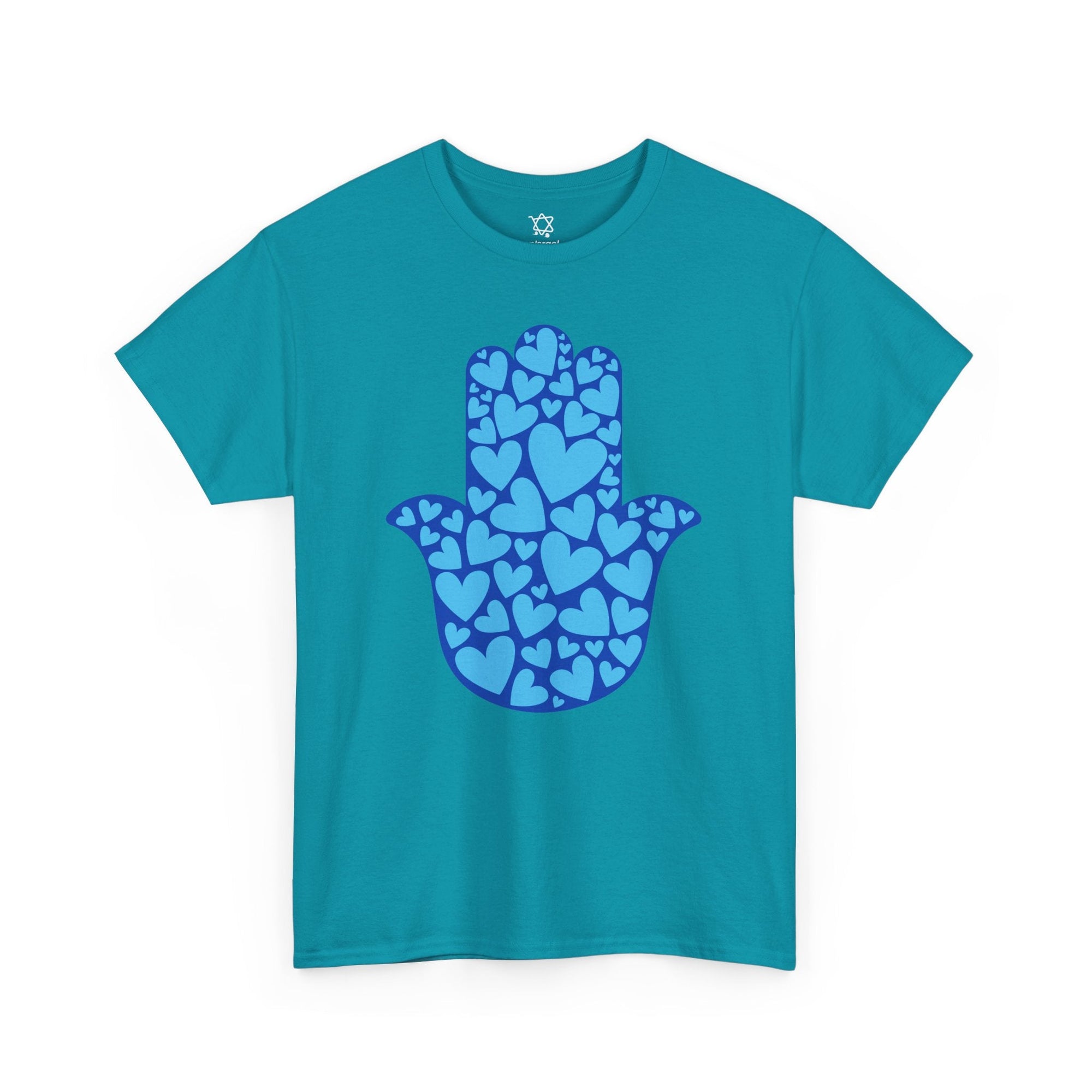 Blue Hamsa T-Shirt - Shop Israel