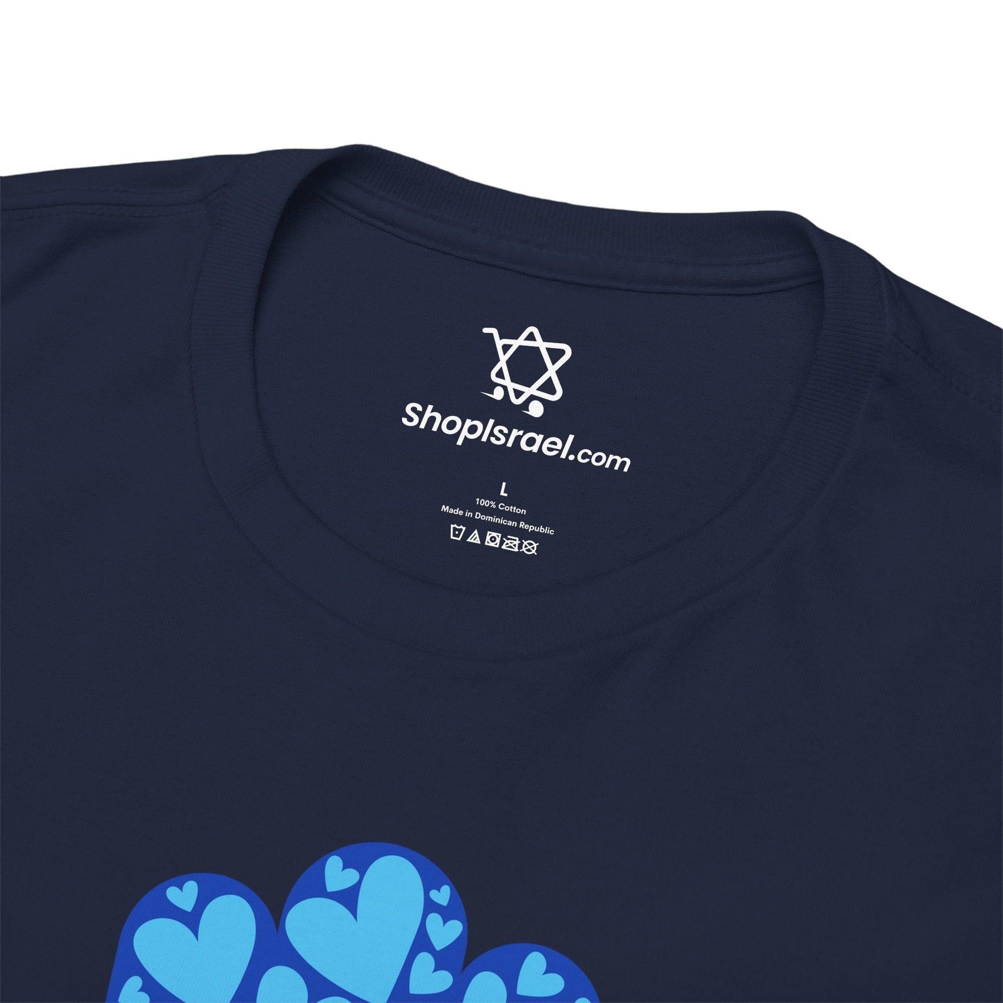Blue Hamsa T-Shirt - Shop Israel