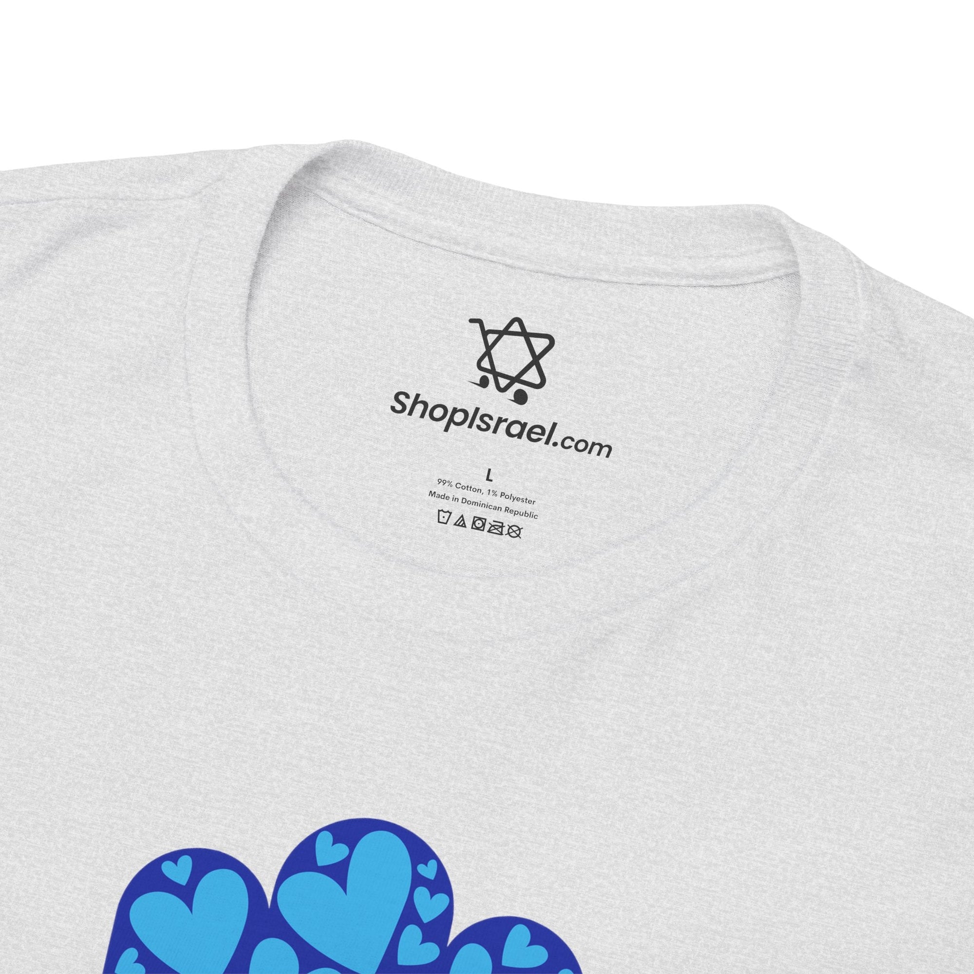 Blue Hamsa T-Shirt - Shop Israel