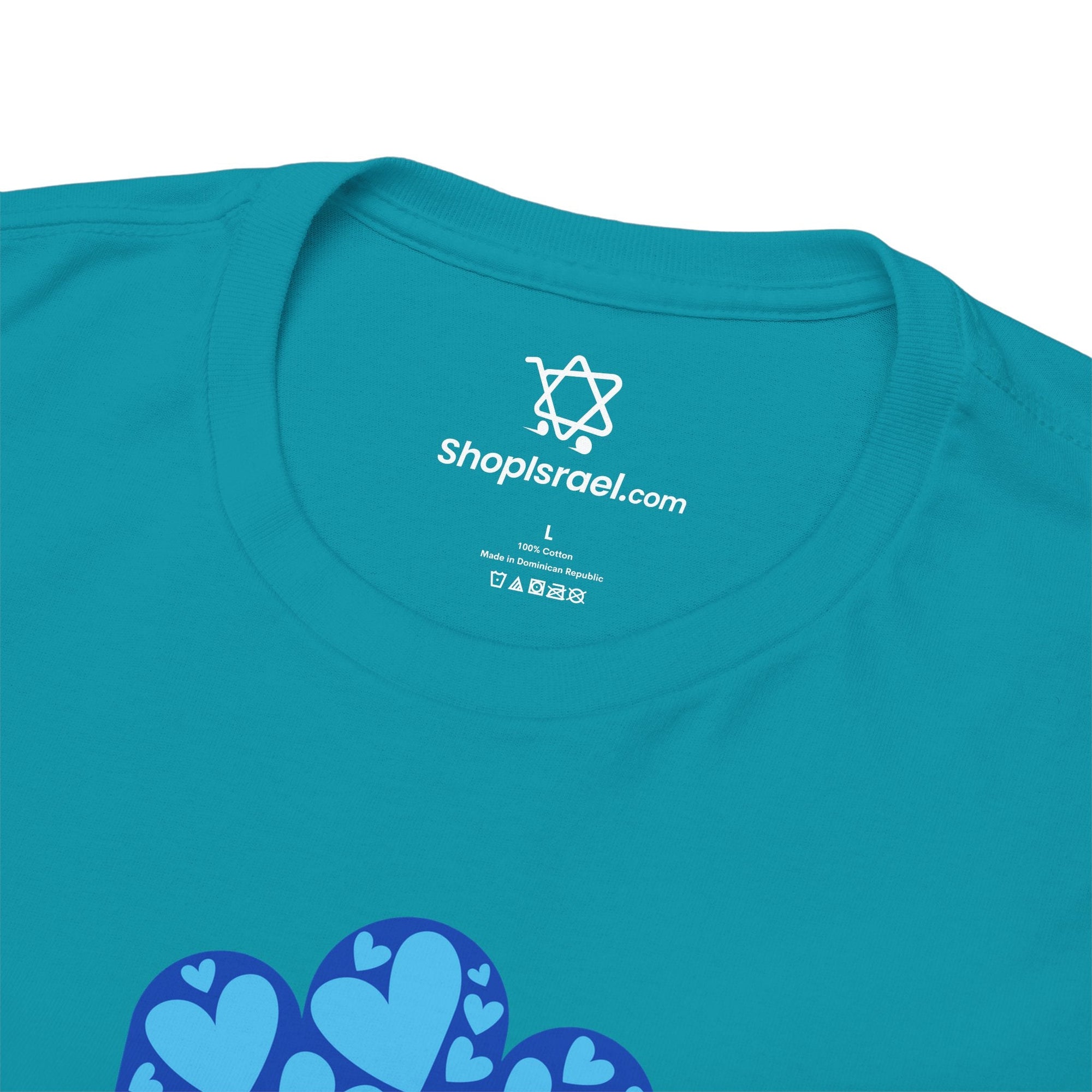 Blue Hamsa T-Shirt - Shop Israel