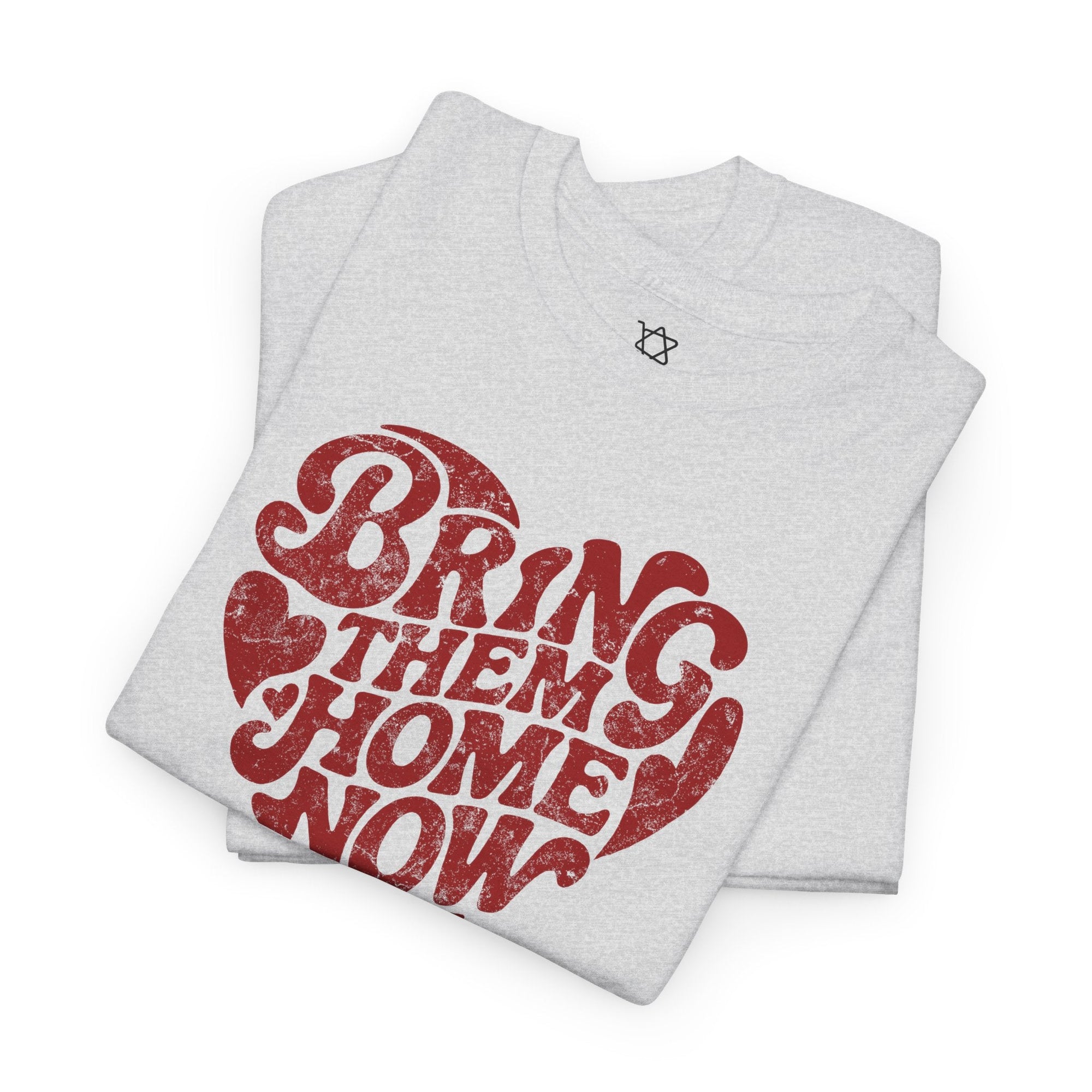 Bring Them Home Heart T-Shirt - Shop Israel