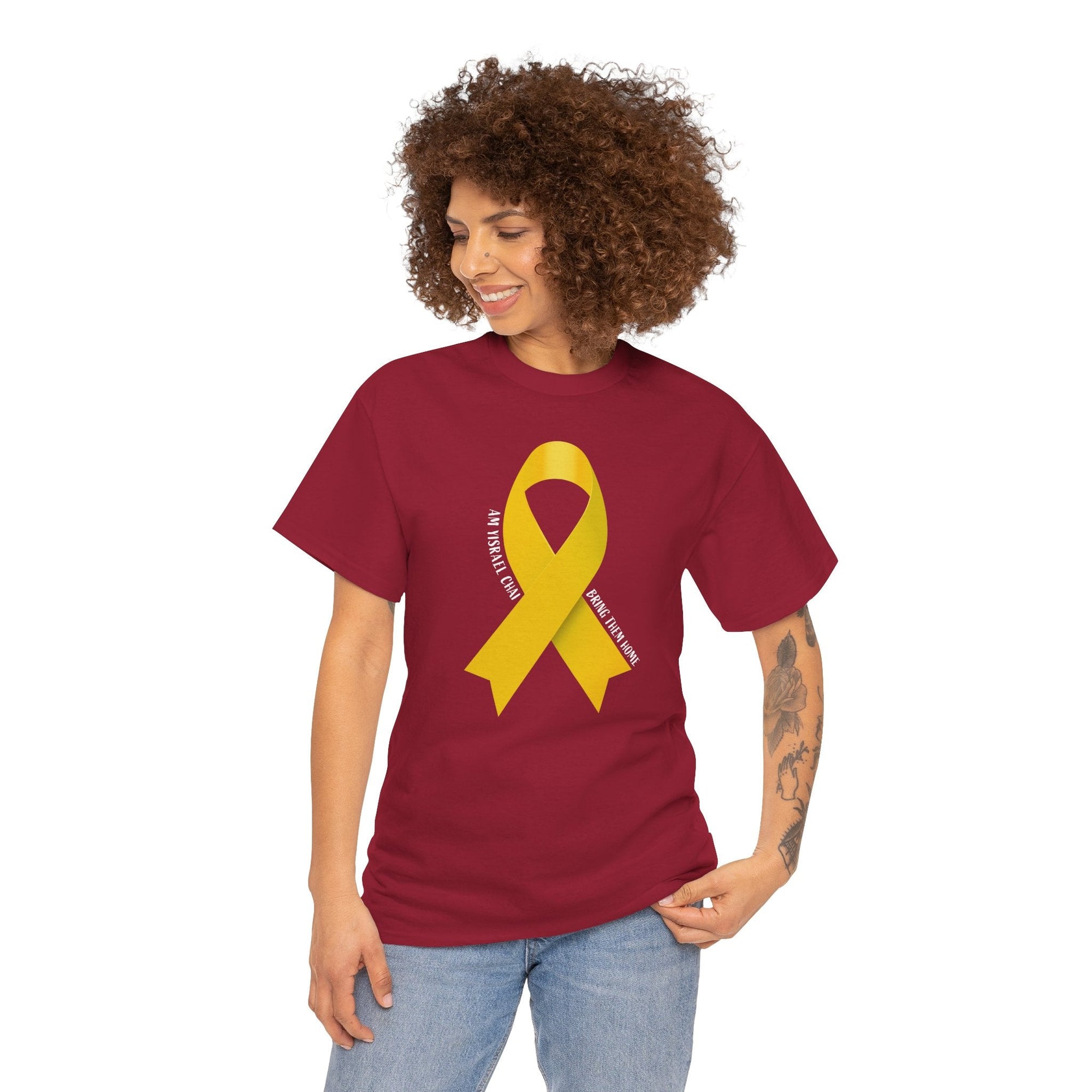 Bring Them Home Ribbon T-Shirt - Shop Israel