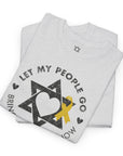 Bring Them Home Star of David Heart T-Shirt - Shop Israel